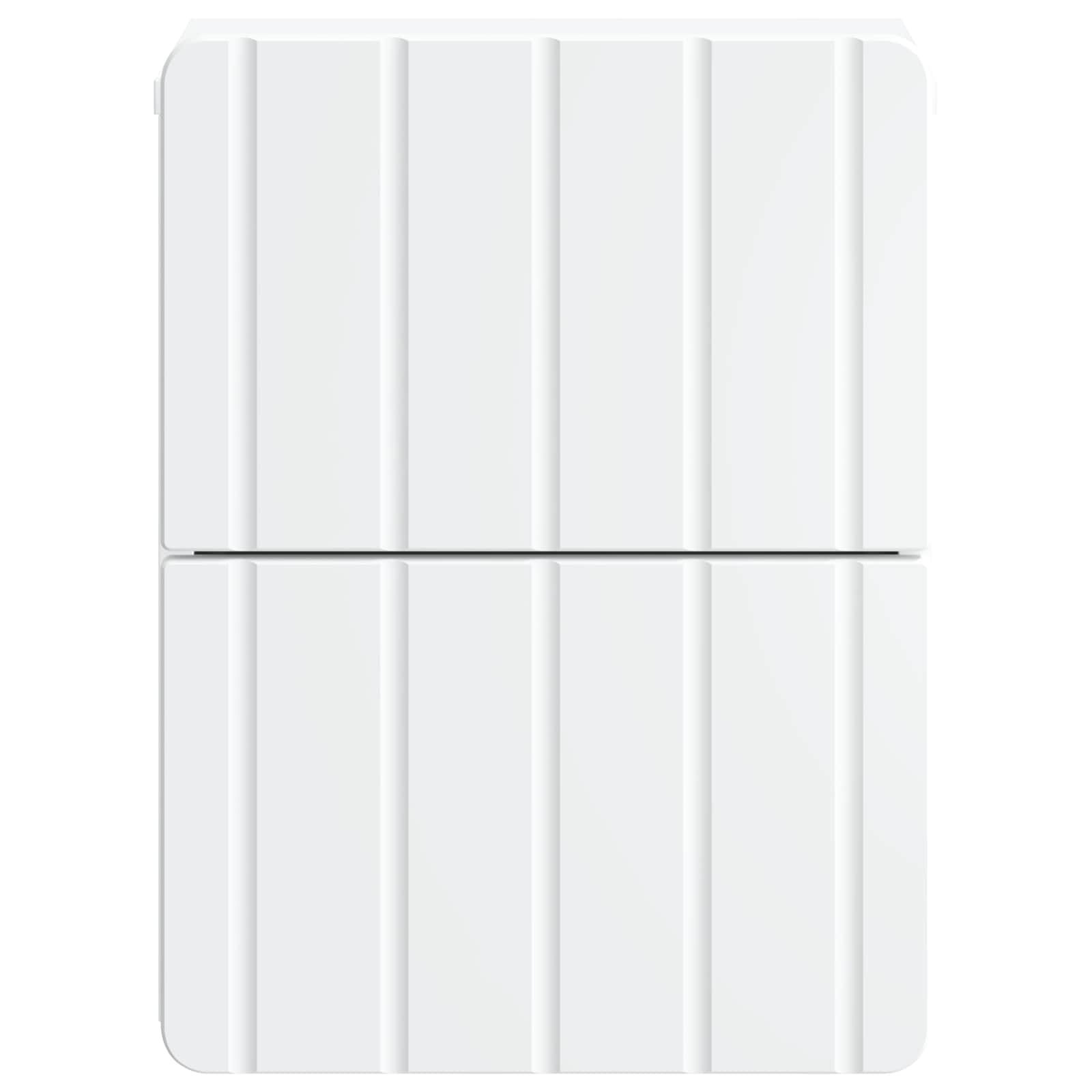 Wall-Mounted Bedside Cabinet White 33 x 34.5 x 43 cm