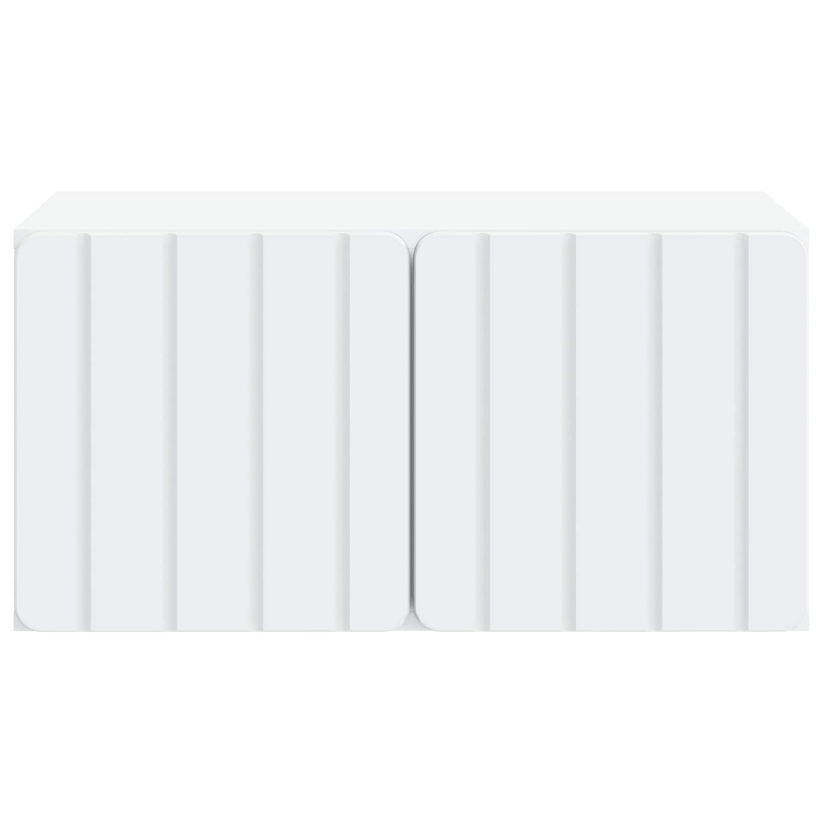 Wall-Mounted TV Cabinet 59.5 x 41 x 30 cm White Engineered Wood