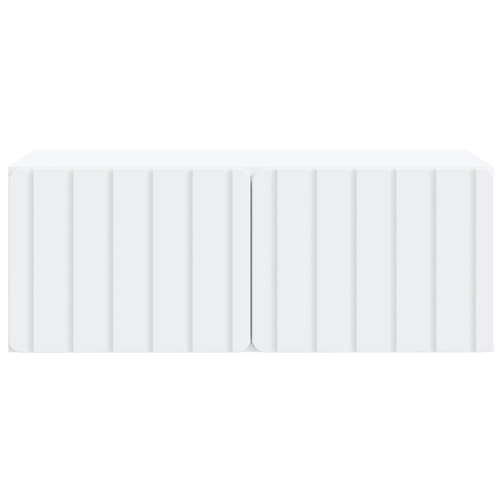 Wall-Mounted TV Cabinet 78.5 x 41 x 30 cm White Engineered Wood