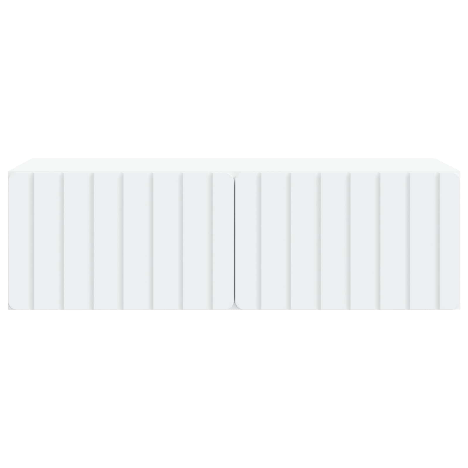 Wall-Mounted TV Cabinet 98 x 41 x 30 cm White Engineered Wood