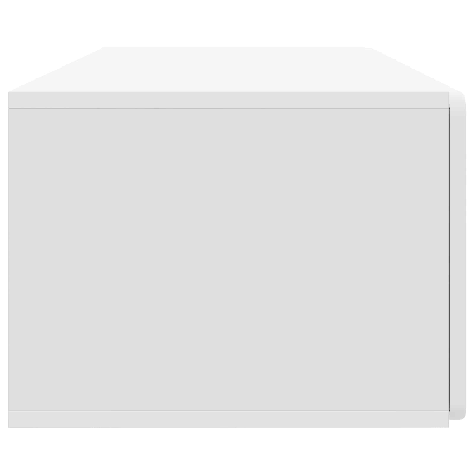 Wall-Mounted TV Cabinet 98 x 41 x 30 cm White Engineered Wood