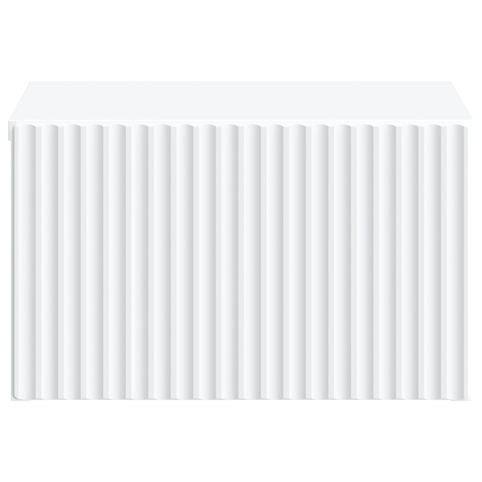 Wall-Mounted Bedside Cabinet White 33 x 34.5 x 20 cm