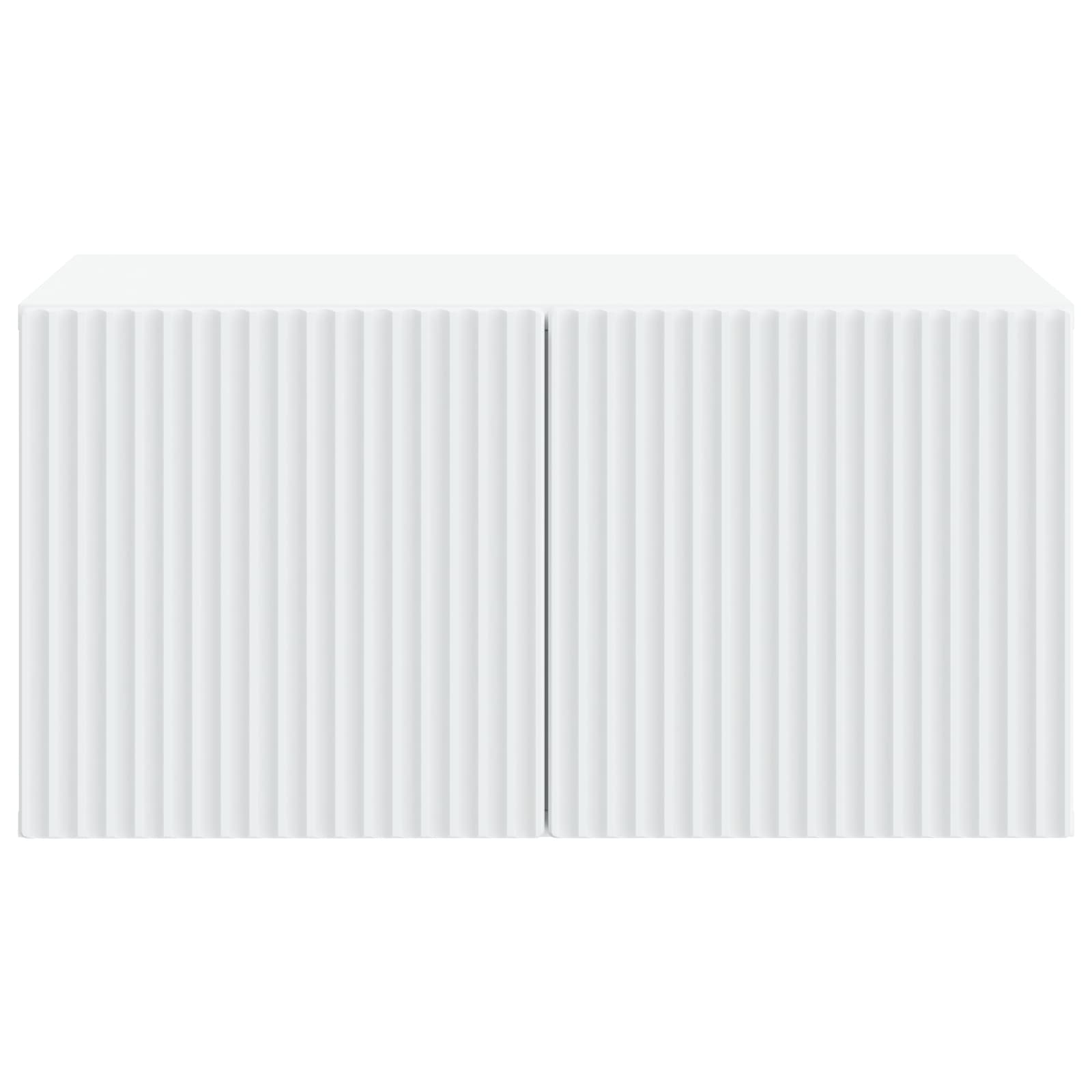 Wall-Mounted TV Cabinet White 59.5 x 41 x 30 cm Engineered Wood