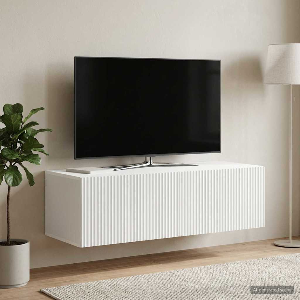 Wall-Mounted TV Cabinet 98 x 41 x 30 cm White