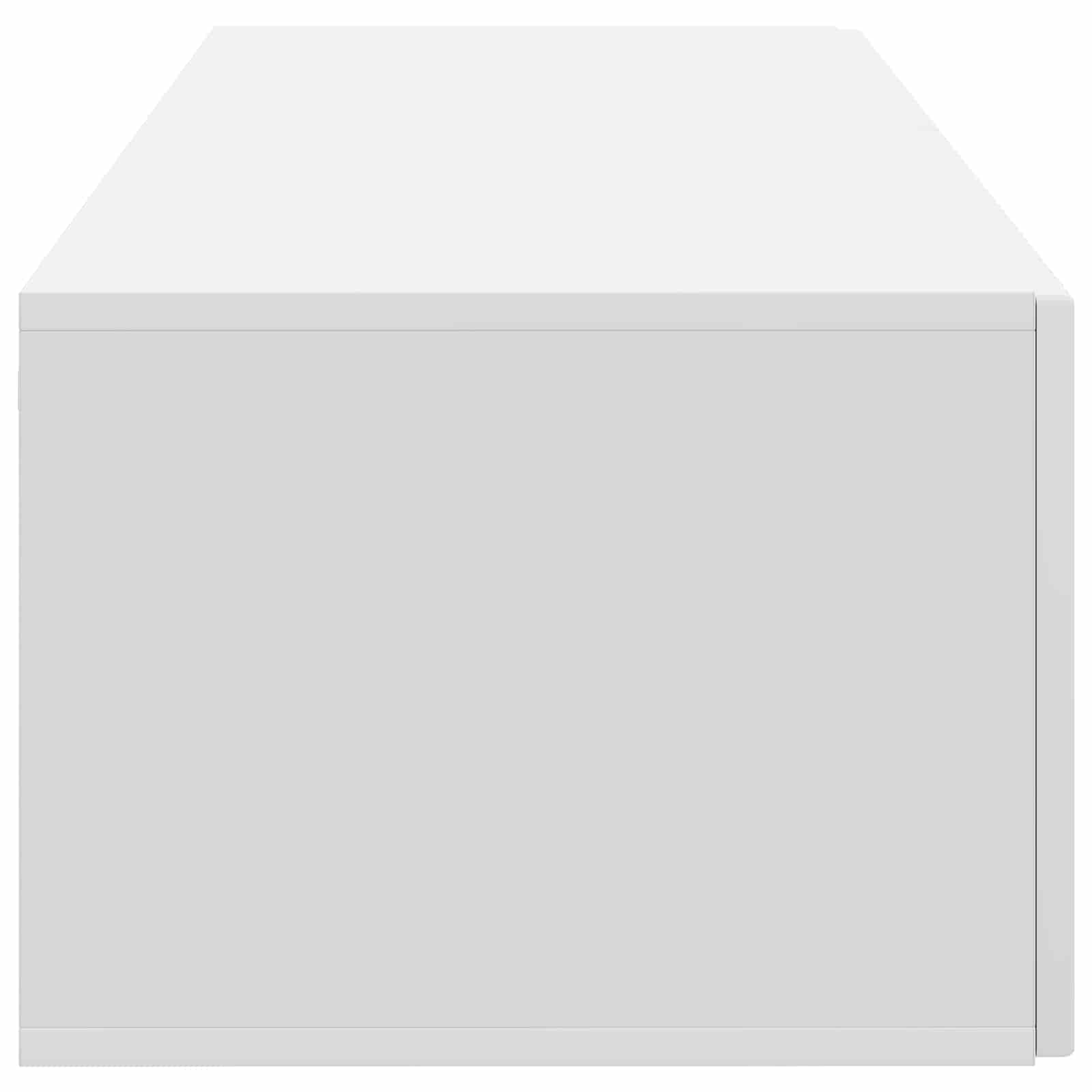 Wall-Mounted TV Cabinet White 98 x 41 x 30 cm Engineered Wood
