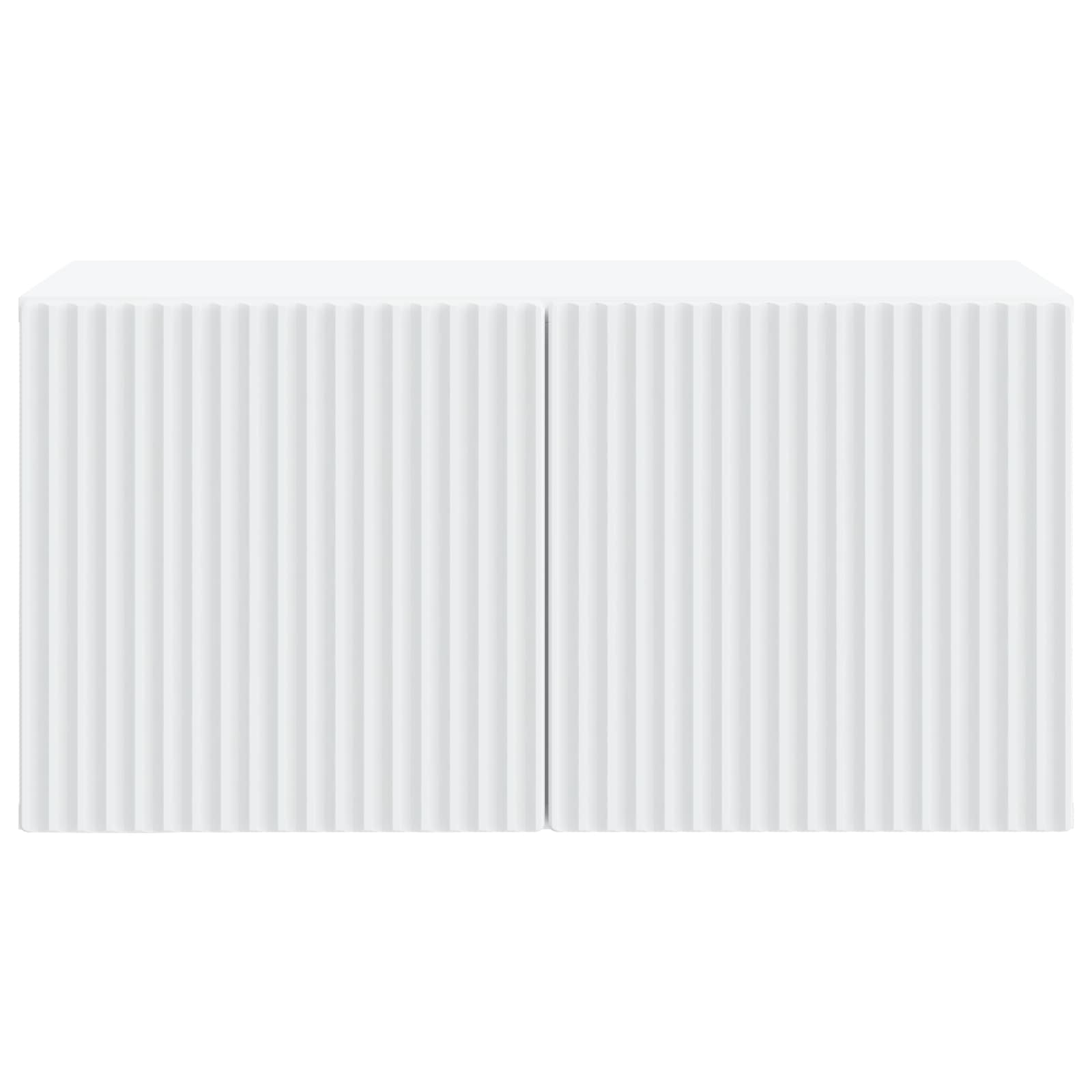 Wall-Mounted TV Cabinet White 59.5 x 31 x 30 cm Engineered Wood