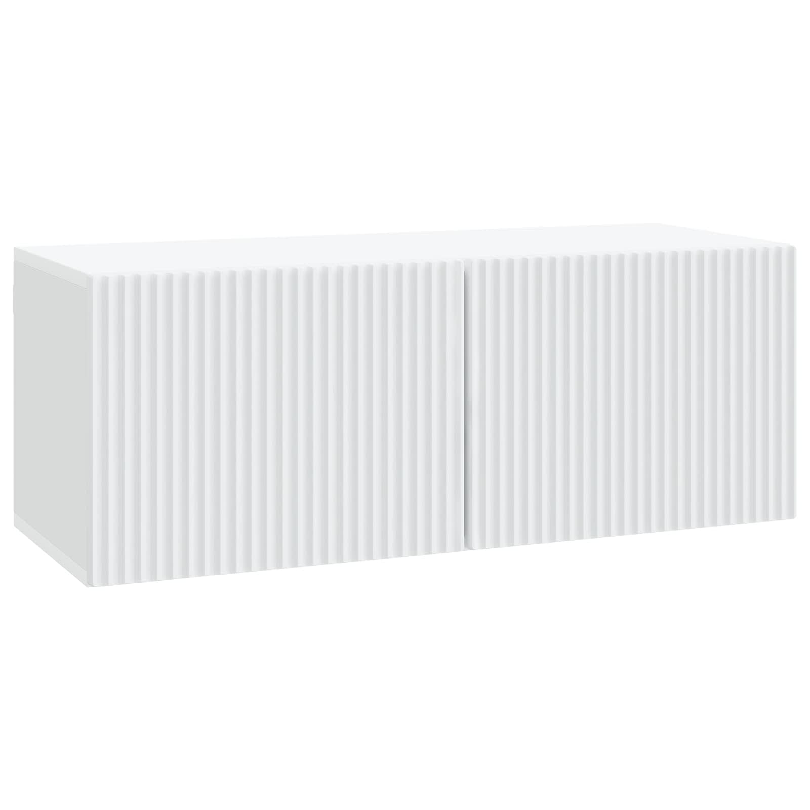 Wall-Mounted TV Cabinet White 78.5 x 31 x 30 cm Engineered Wood