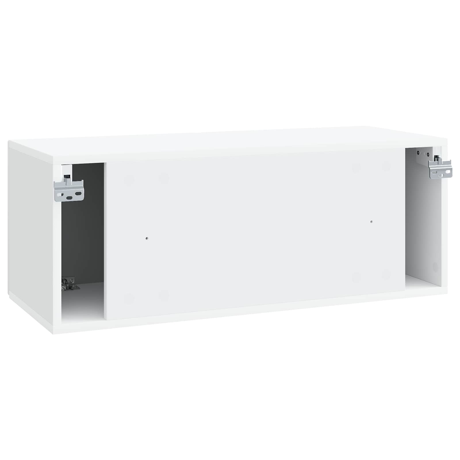 Wall-Mounted TV Cabinet White 78.5 x 31 x 30 cm Engineered Wood