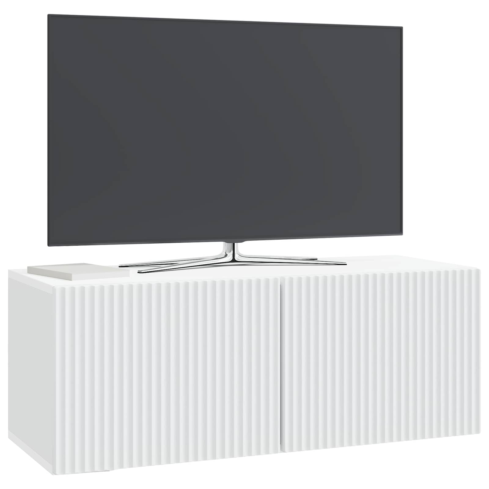 Wall-Mounted TV Cabinet White 78.5 x 31 x 30 cm Engineered Wood
