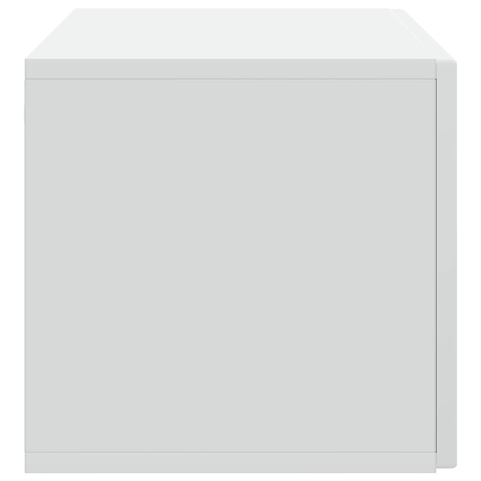 Wall-Mounted TV Cabinet White 78.5 x 31 x 30 cm Engineered Wood