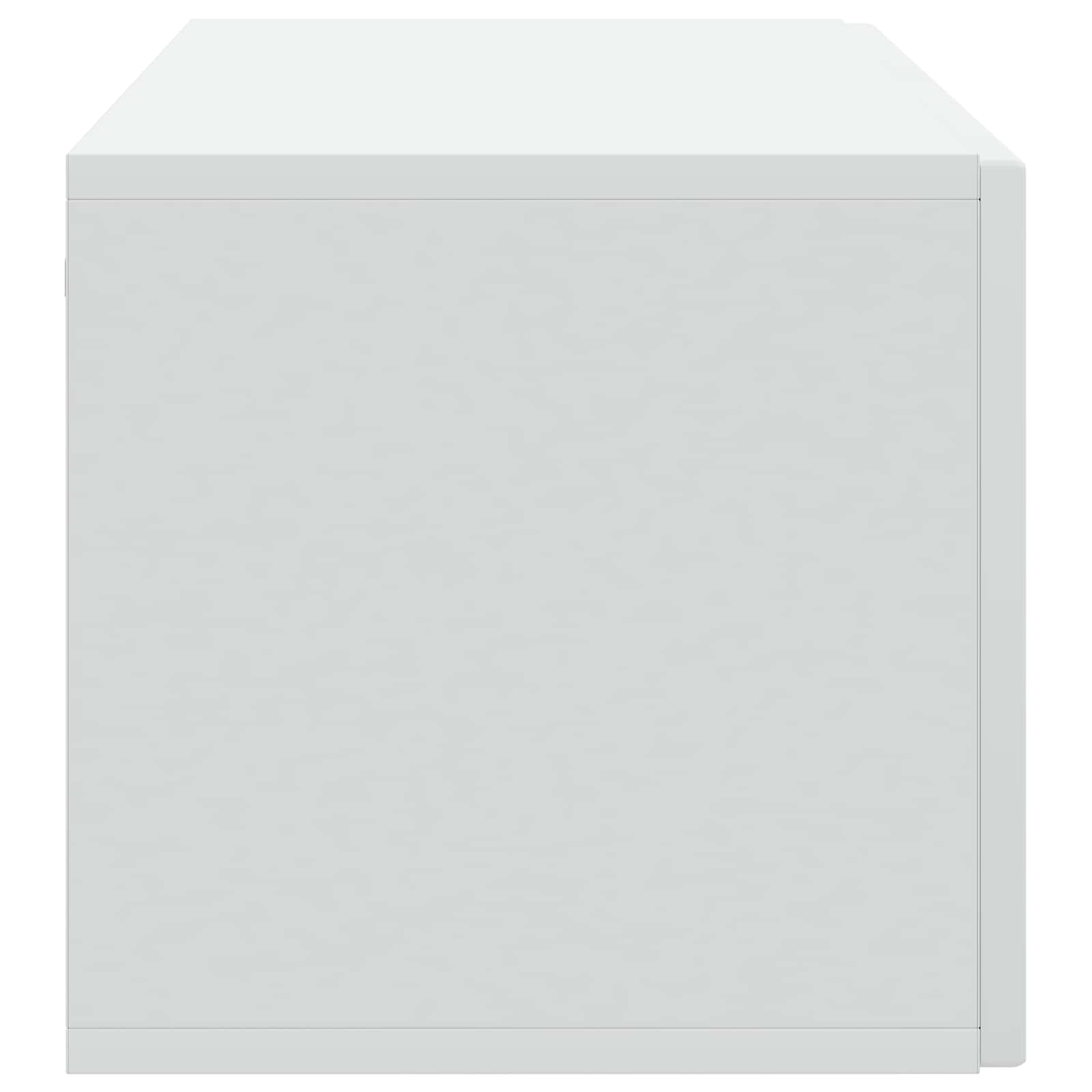 Wall-Mounted TV Cabinet White 98 x 31 x 30 cm Engineered Wood