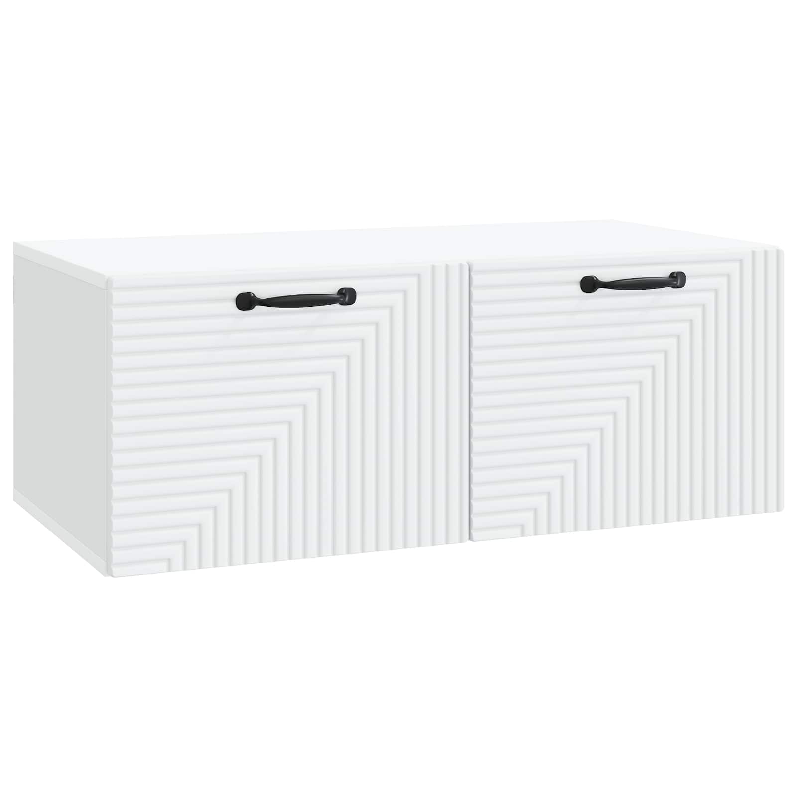 Wall-Mounted TV Cabinet White 78.5 x 41 x 30 cm Engineered Wood