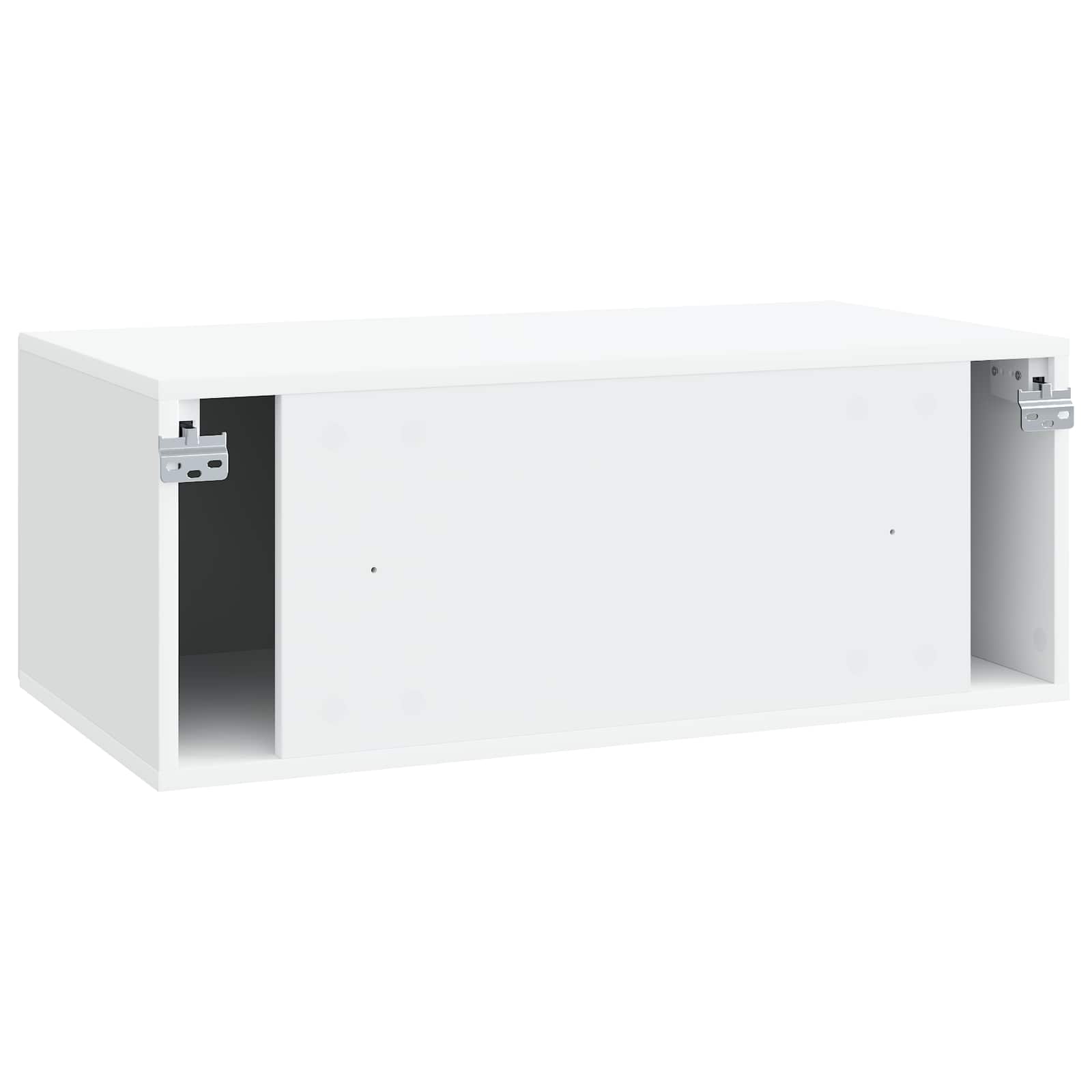 Wall-Mounted TV Cabinet White 78.5 x 41 x 30 cm Engineered Wood