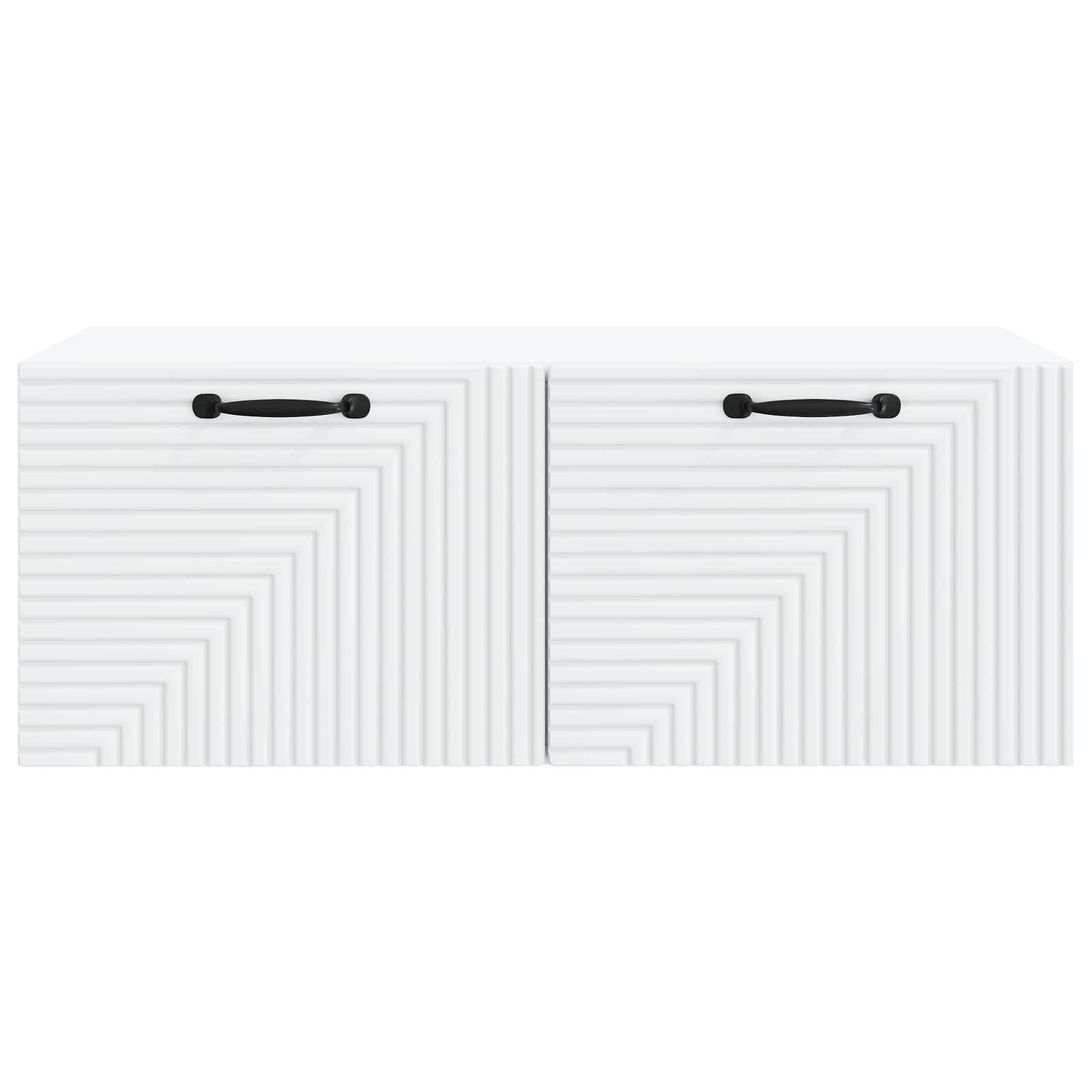 Wall-Mounted TV Cabinet White 78.5 x 41 x 30 cm Engineered Wood