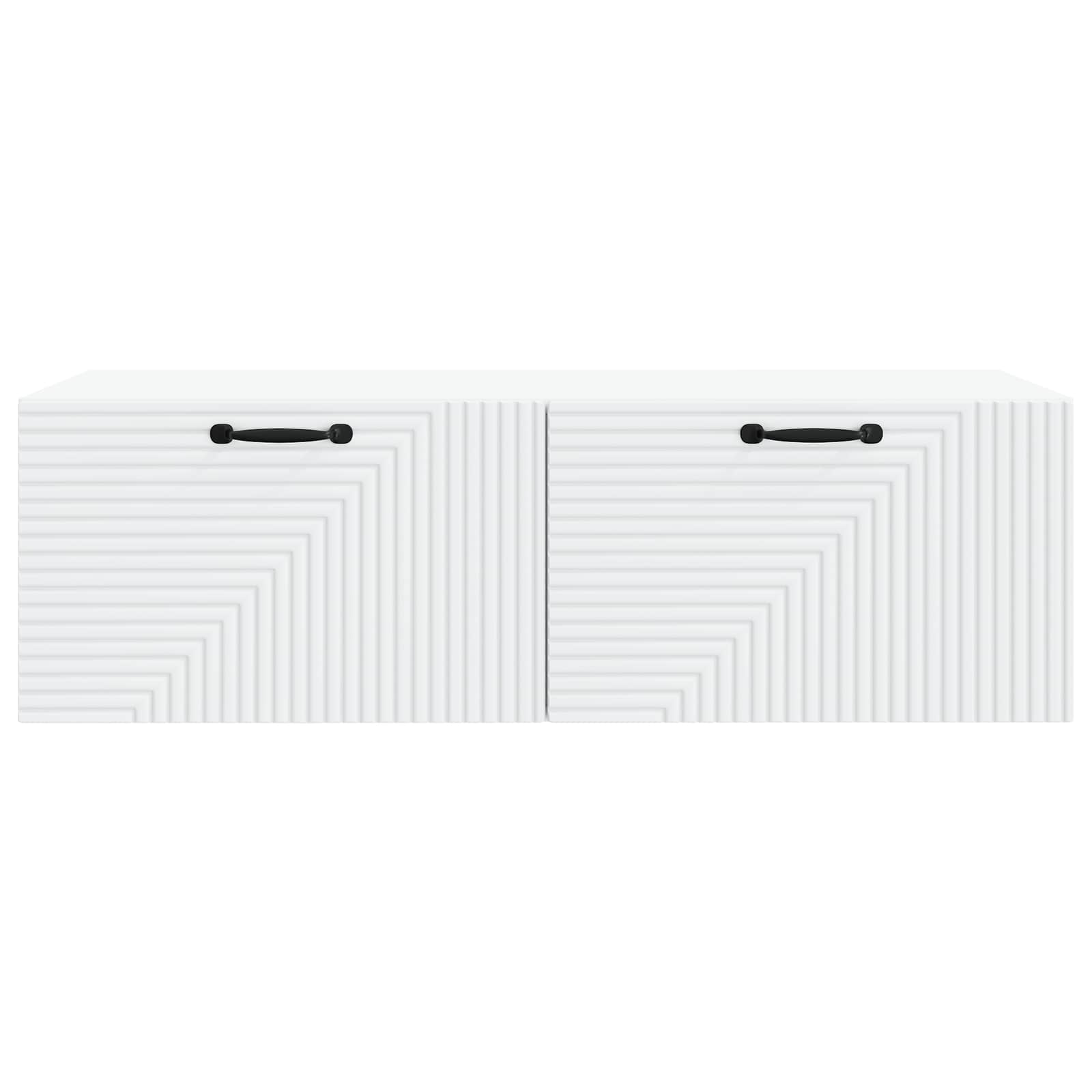 Wall-Mounted TV Cabinet White 98 x 41 x 30 cm Engineered Wood