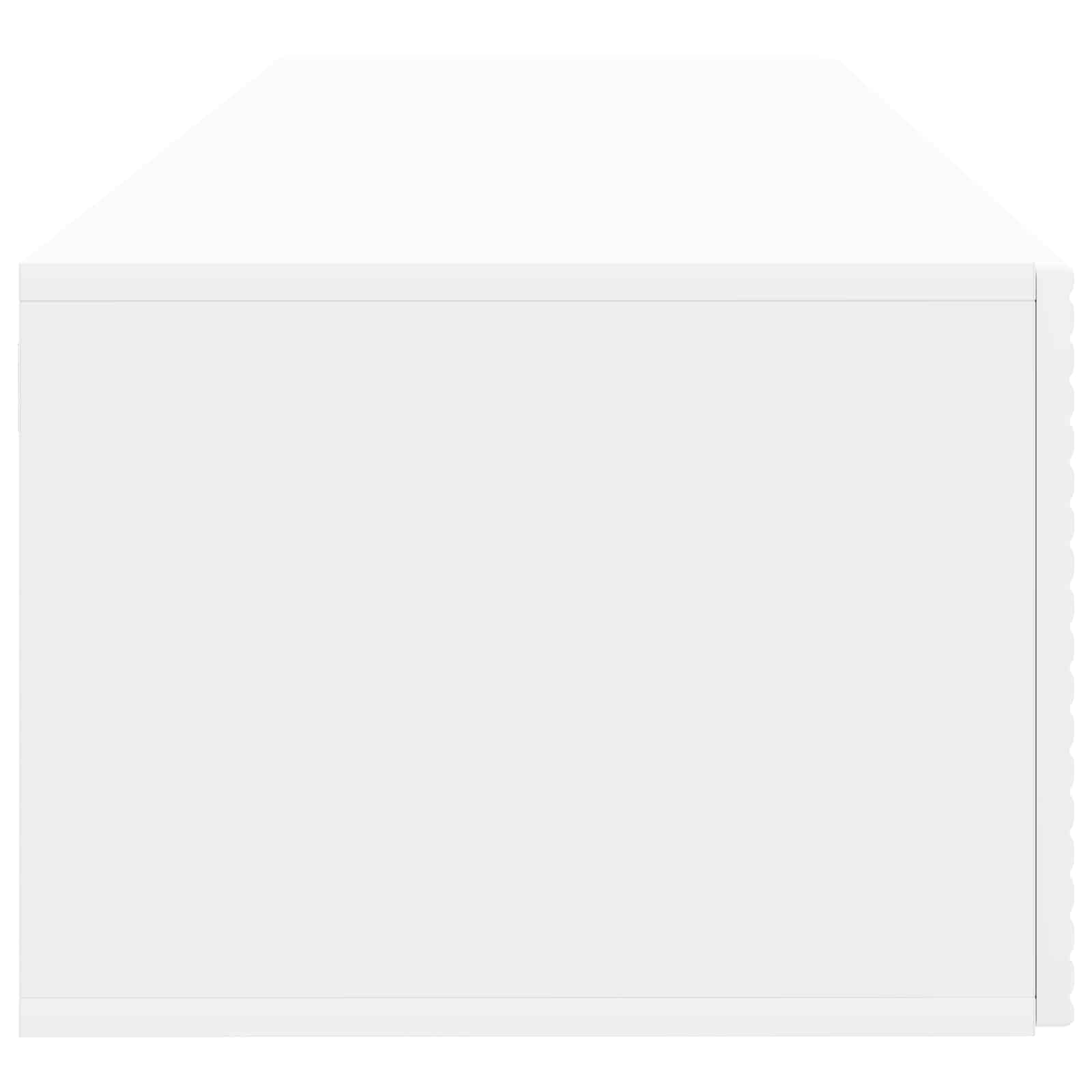 Wall-Mounted TV Cabinet White 98 x 41 x 30 cm Engineered Wood