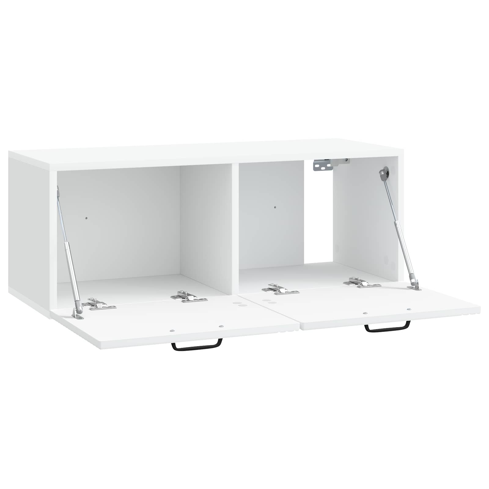 Wall-Mounted TV Cabinet White 78.5 x 31 x 30 cm Engineered Wood