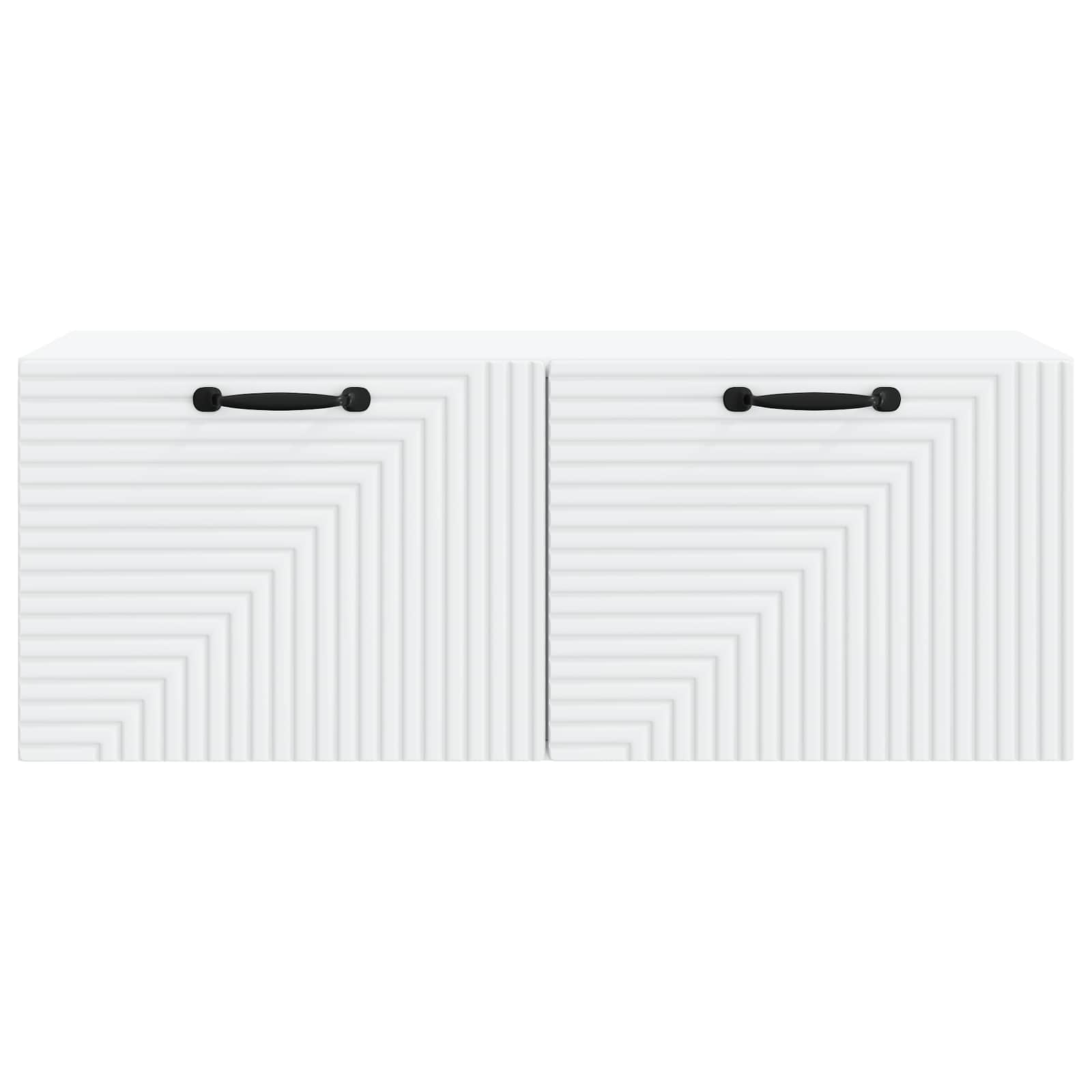 Wall-Mounted TV Cabinet White 78.5 x 31 x 30 cm Engineered Wood