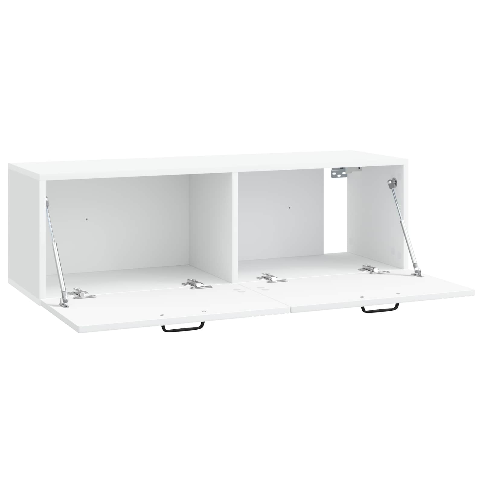 Wall-Mounted TV Cabinet White 98 x 31 x 30 cm Engineered Wood