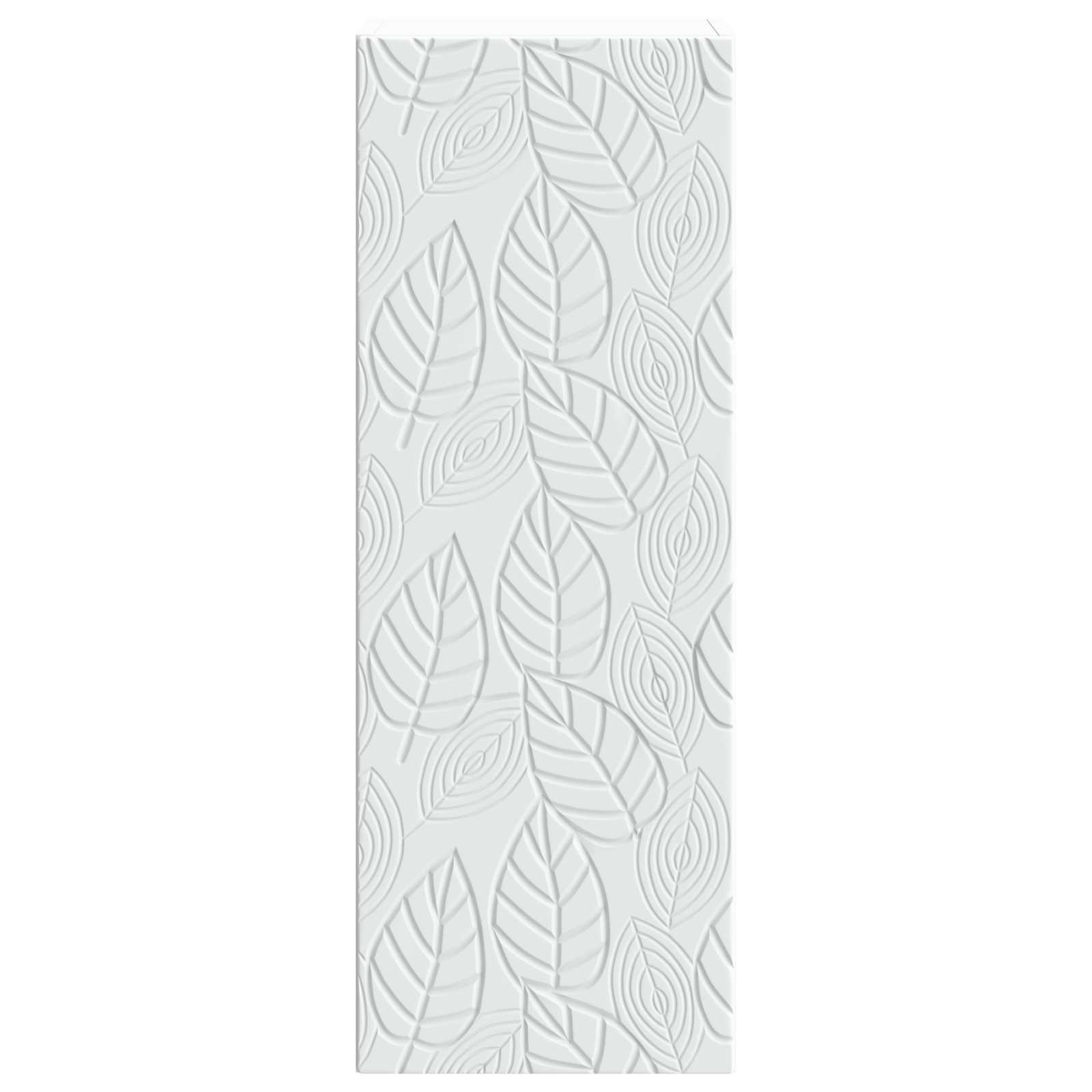Wall-Mounted Cabinet White 33 x 34.5 x 90 cm Engineered Wood