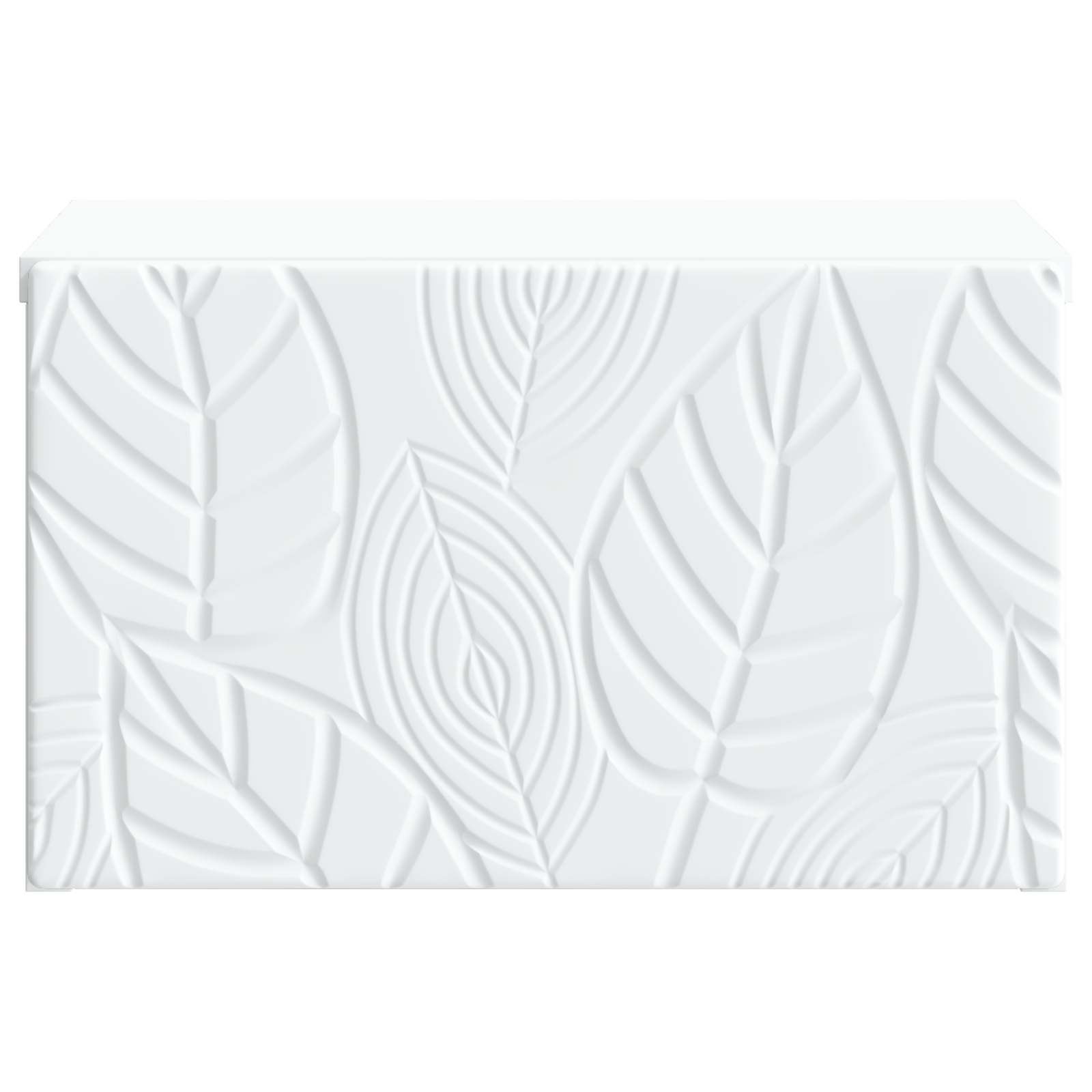Wall-Mounted Bedside Cabinet White 49 x 34.5 x 20 cm