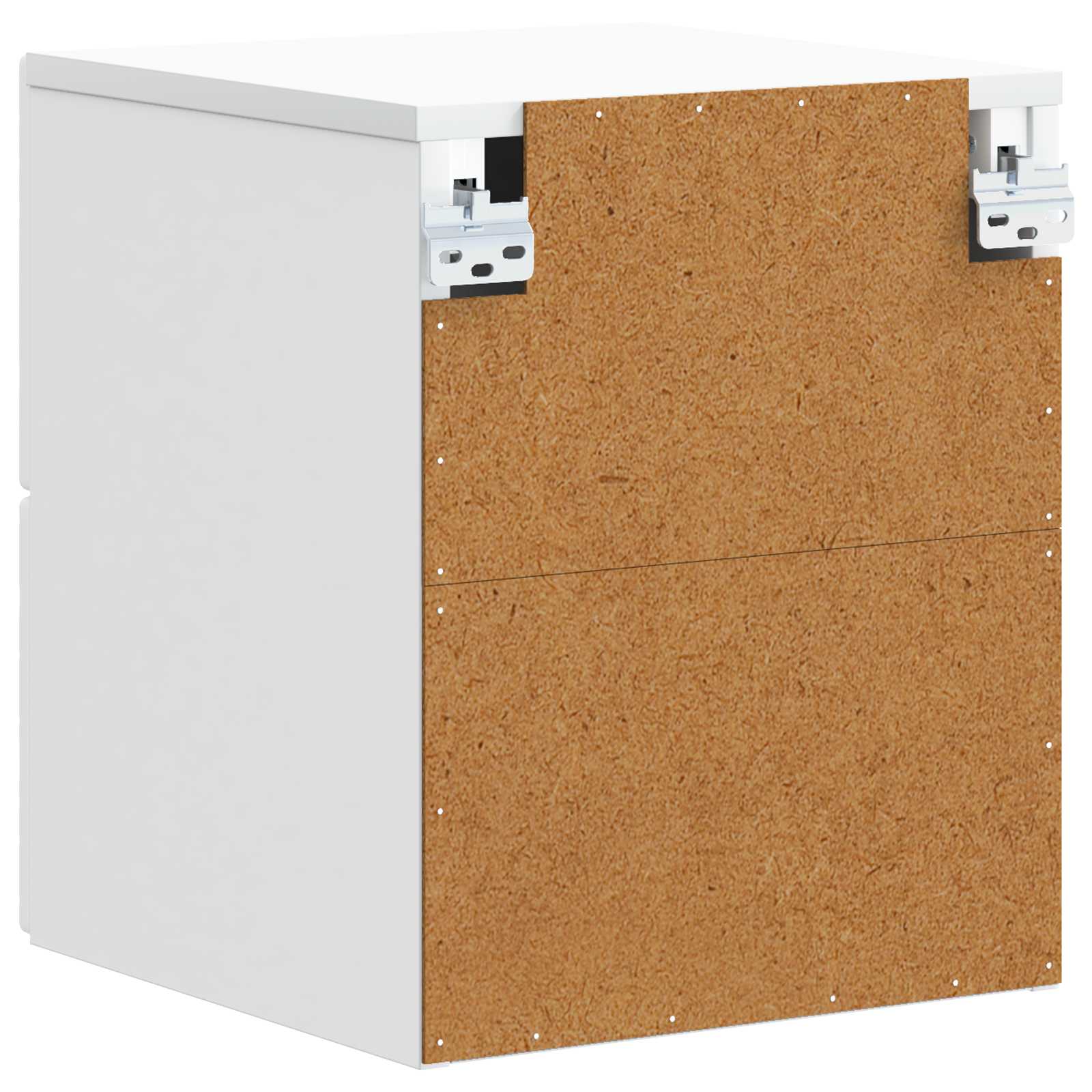 Wall-Mounted Bedside Cabinet White 34.5 x 33 x 40 cm