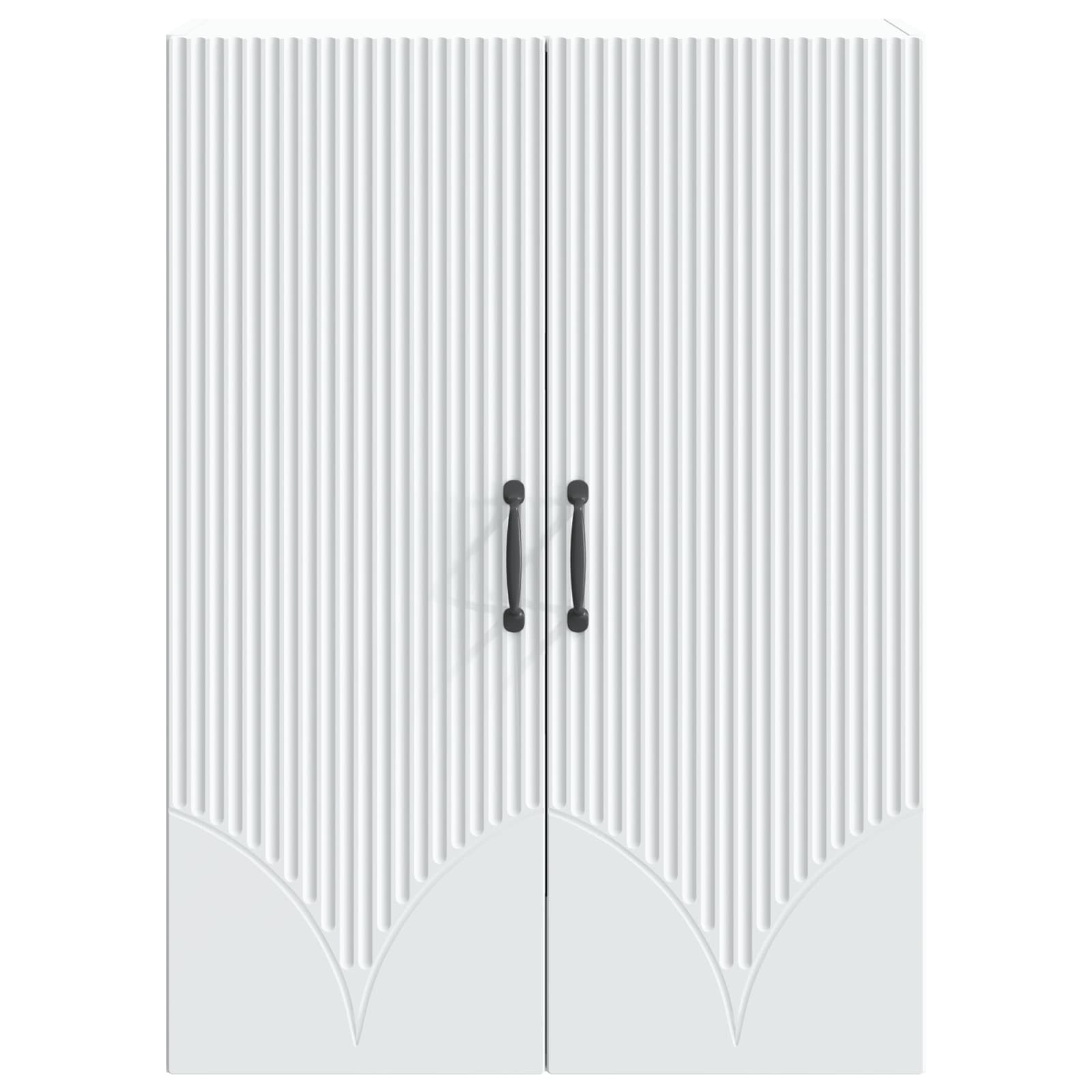 Wall-Mounted Cabinet White 66 x 34.5 x 90 cm Engineered Wood