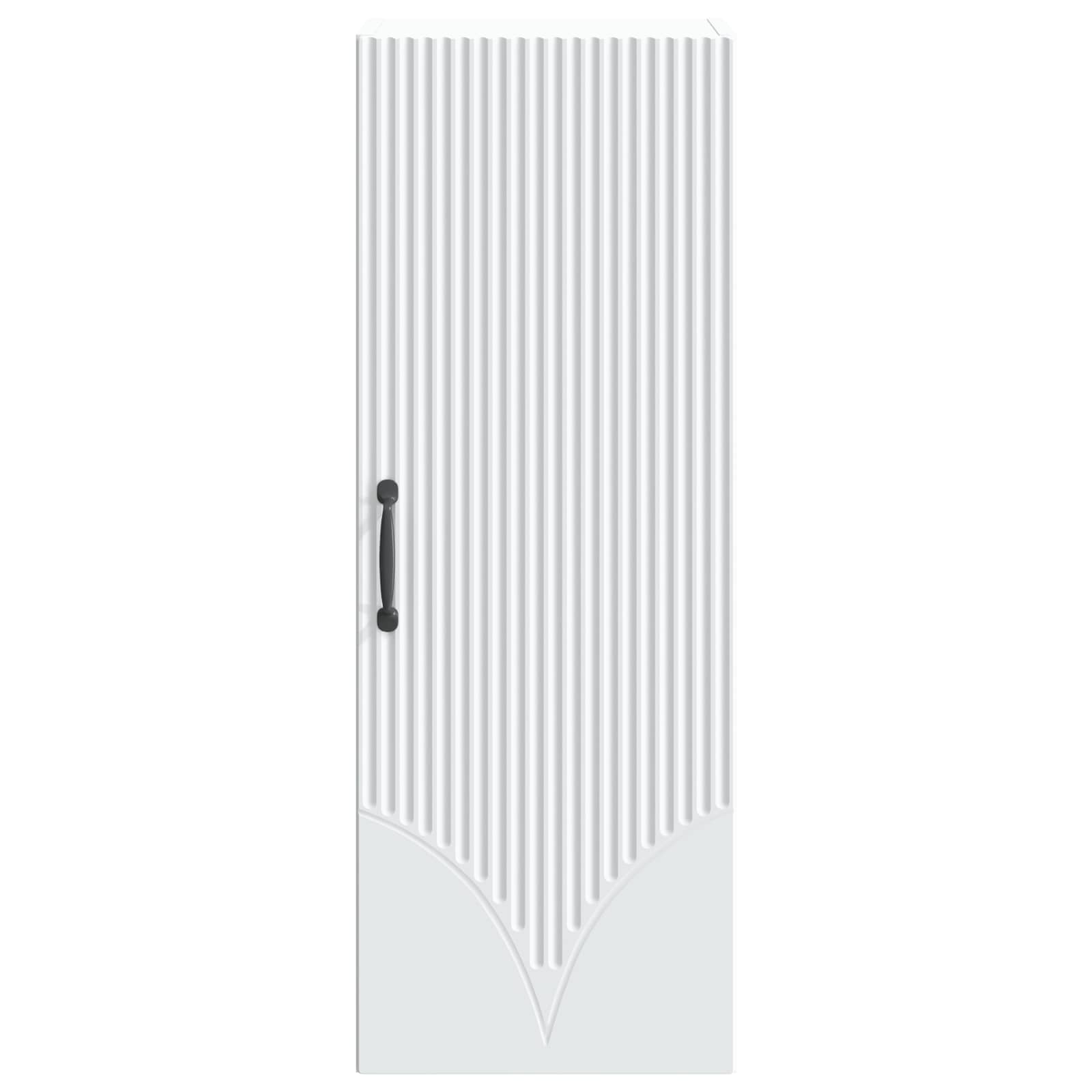 Wall-Mounted Cabinet White 33 x 34.5 x 90 cm Engineered Wood