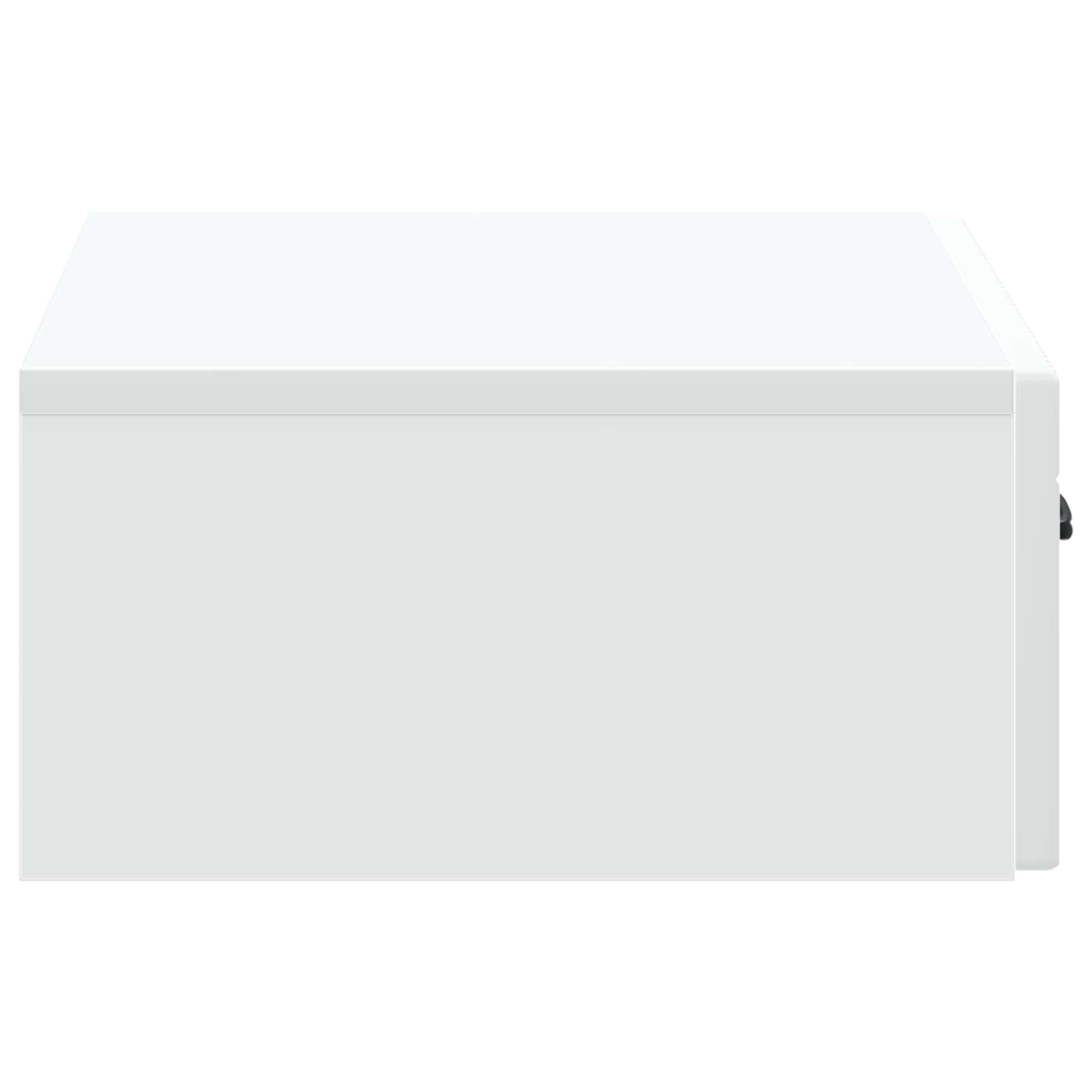 Wall-Mounted Side Table White 59 x 34.5 x 17 cm Engineered Wood