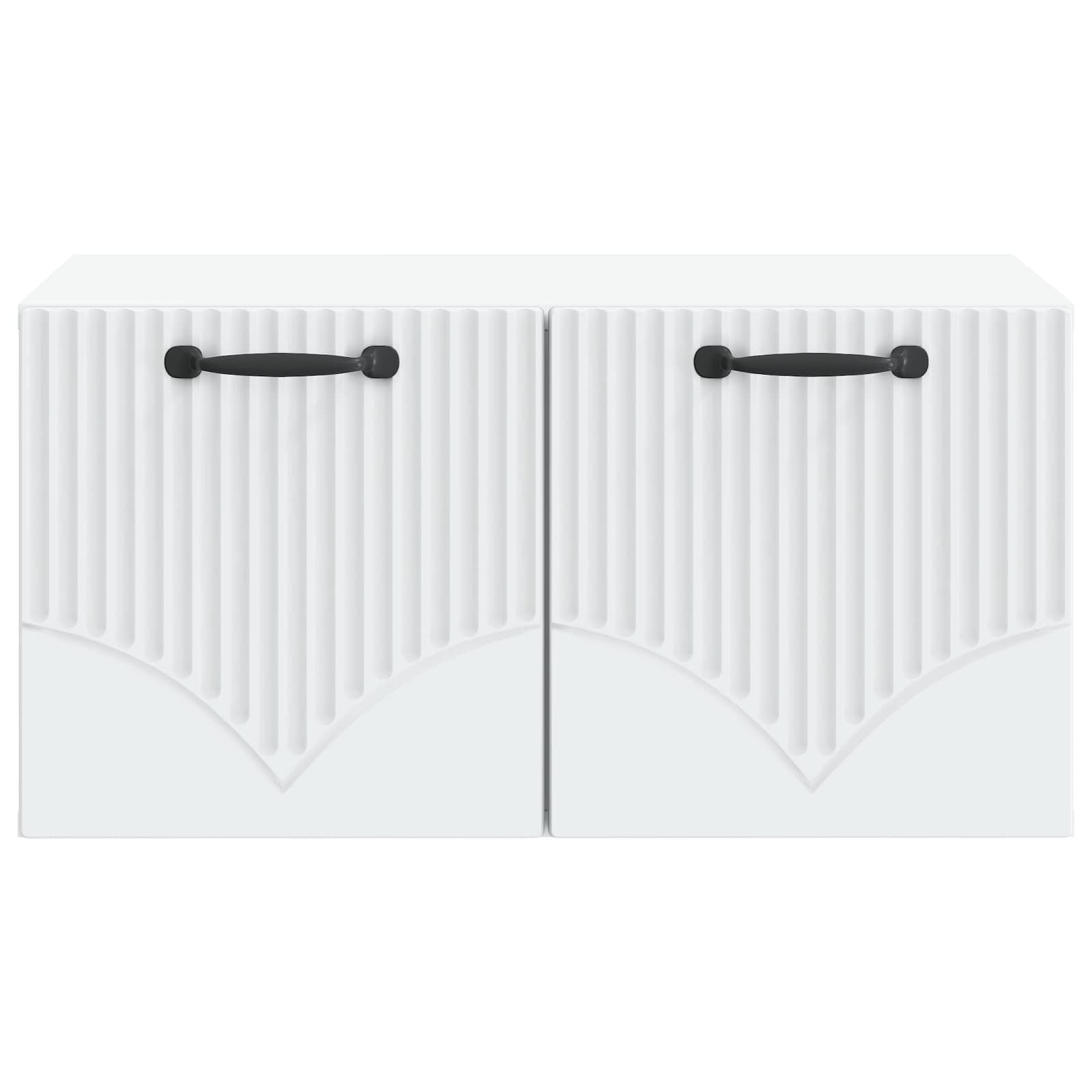 Wall-Mounted TV Cabinet White 59.5 x 41 x 30 cm Engineered Wood