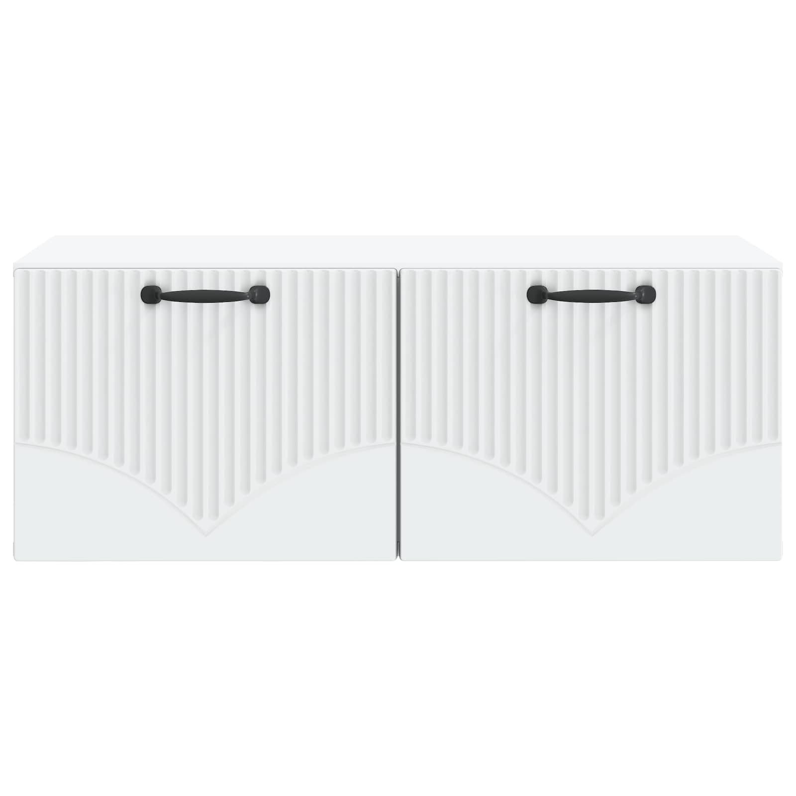 Wall-Mounted TV Cabinet White 78.5 x 41 x 30 cm Engineered Wood