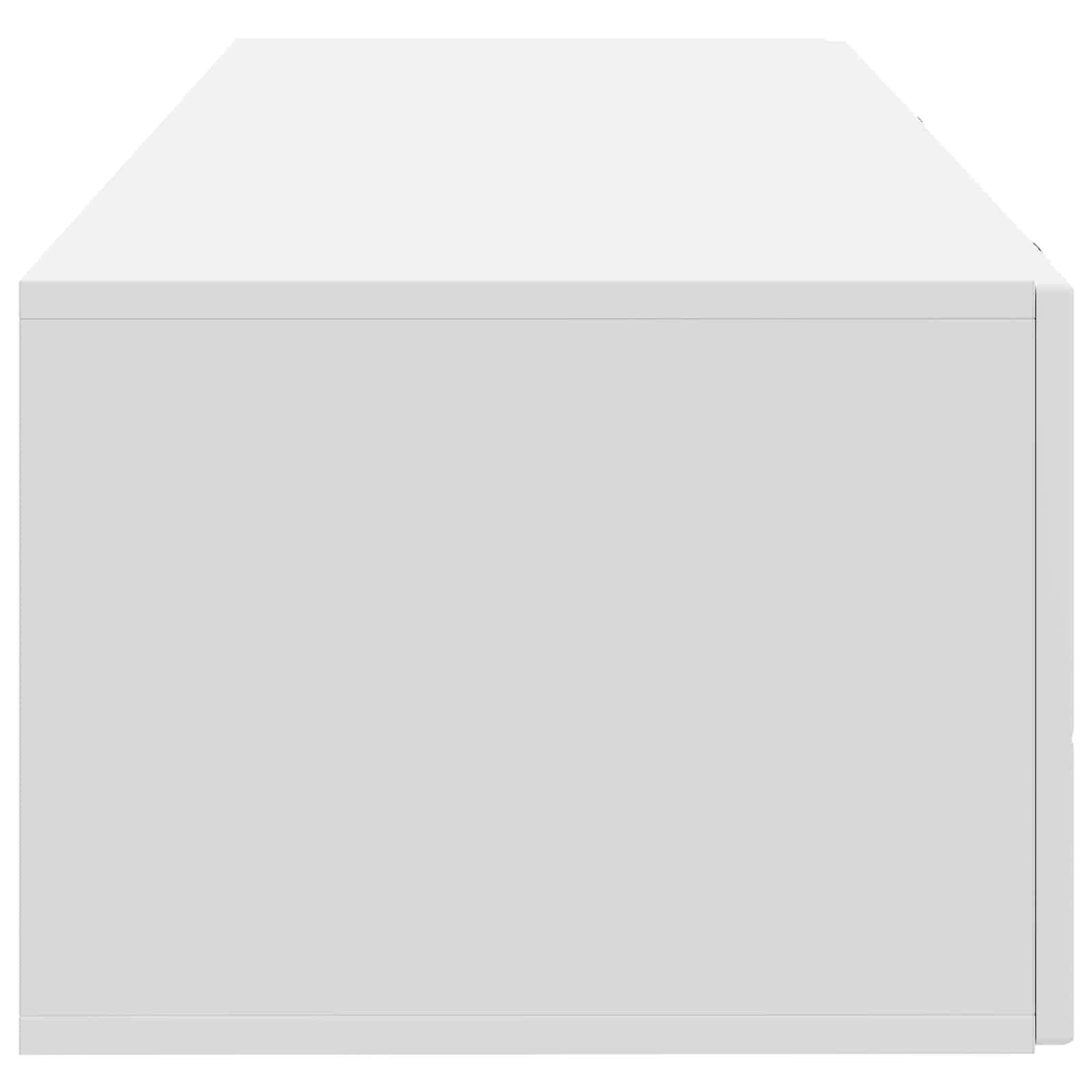 Wall-Mounted TV Cabinet White 98 x 41 x 30 cm Engineered Wood
