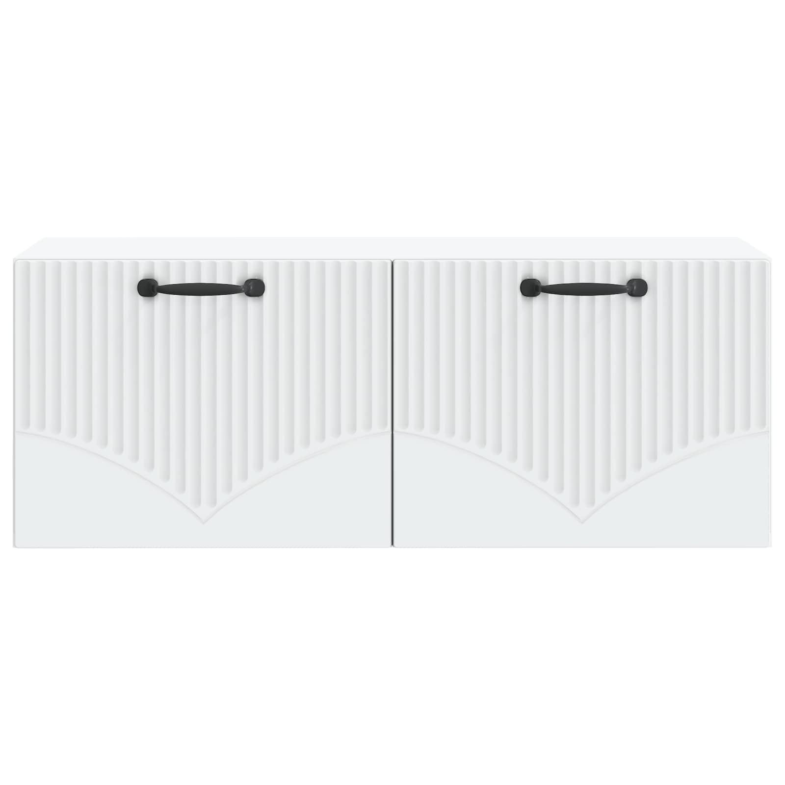 Wall-Mounted TV Cabinet White 78.5 x 31 x 30 cm Engineered Wood