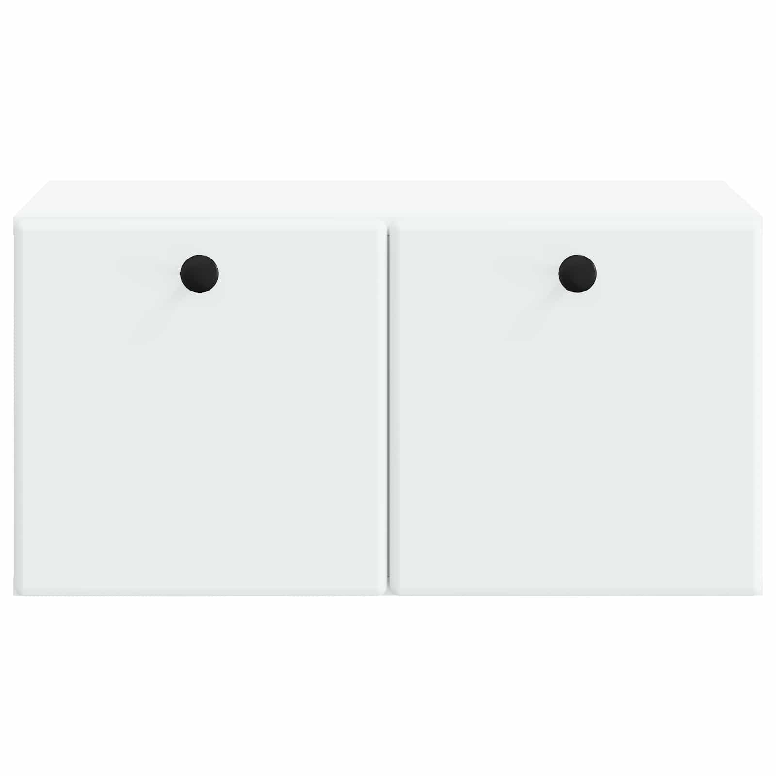 Wall-Mounted TV Cabinet 59.5 x 41 x 30 cm White Engineered Wood