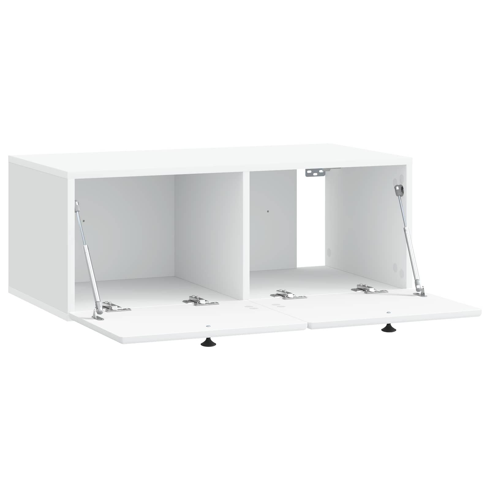 Wall-Mounted TV Cabinet 78.5 x 41 x 30 cm White Engineered Wood