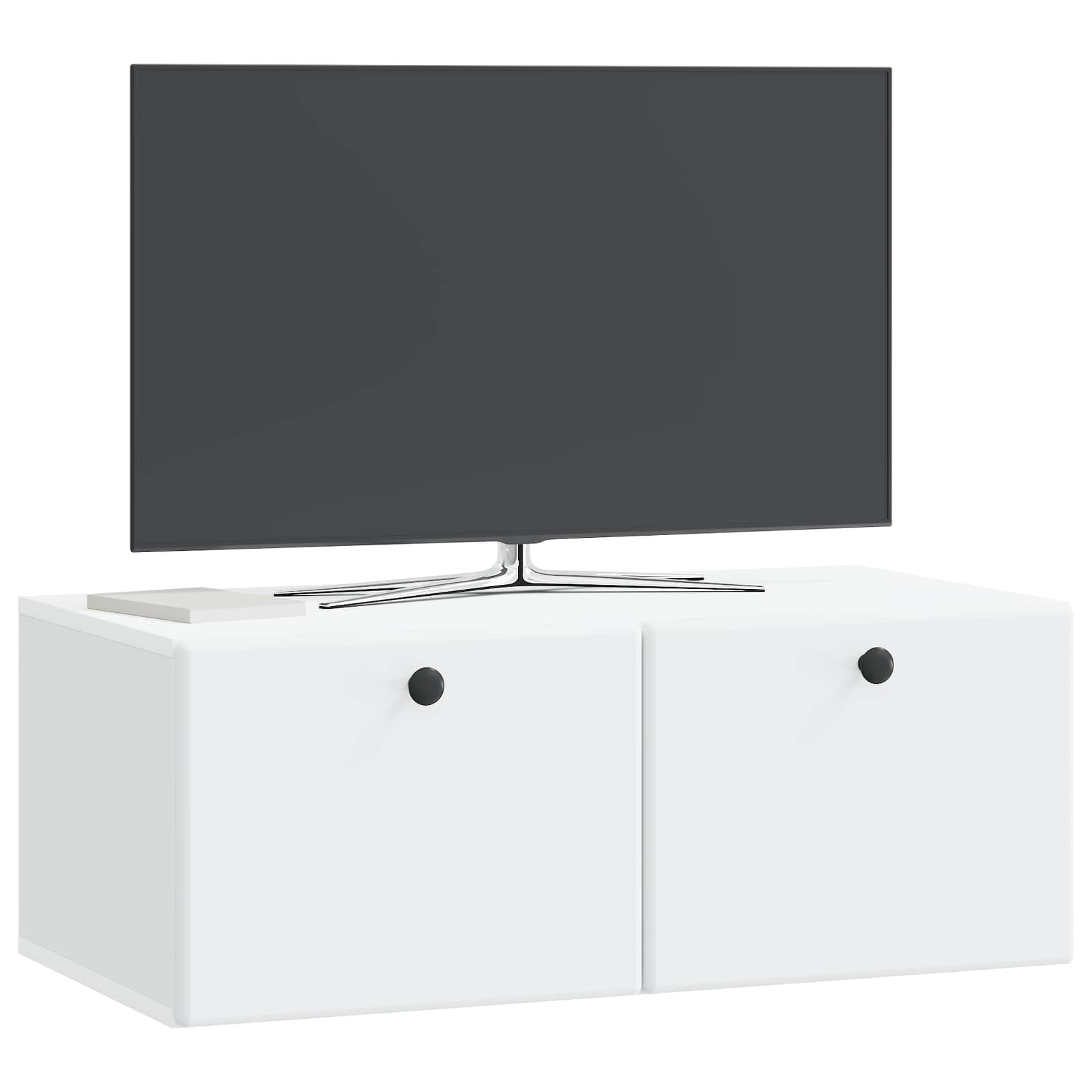 Wall-Mounted TV Cabinet 78.5 x 41 x 30 cm White Engineered Wood