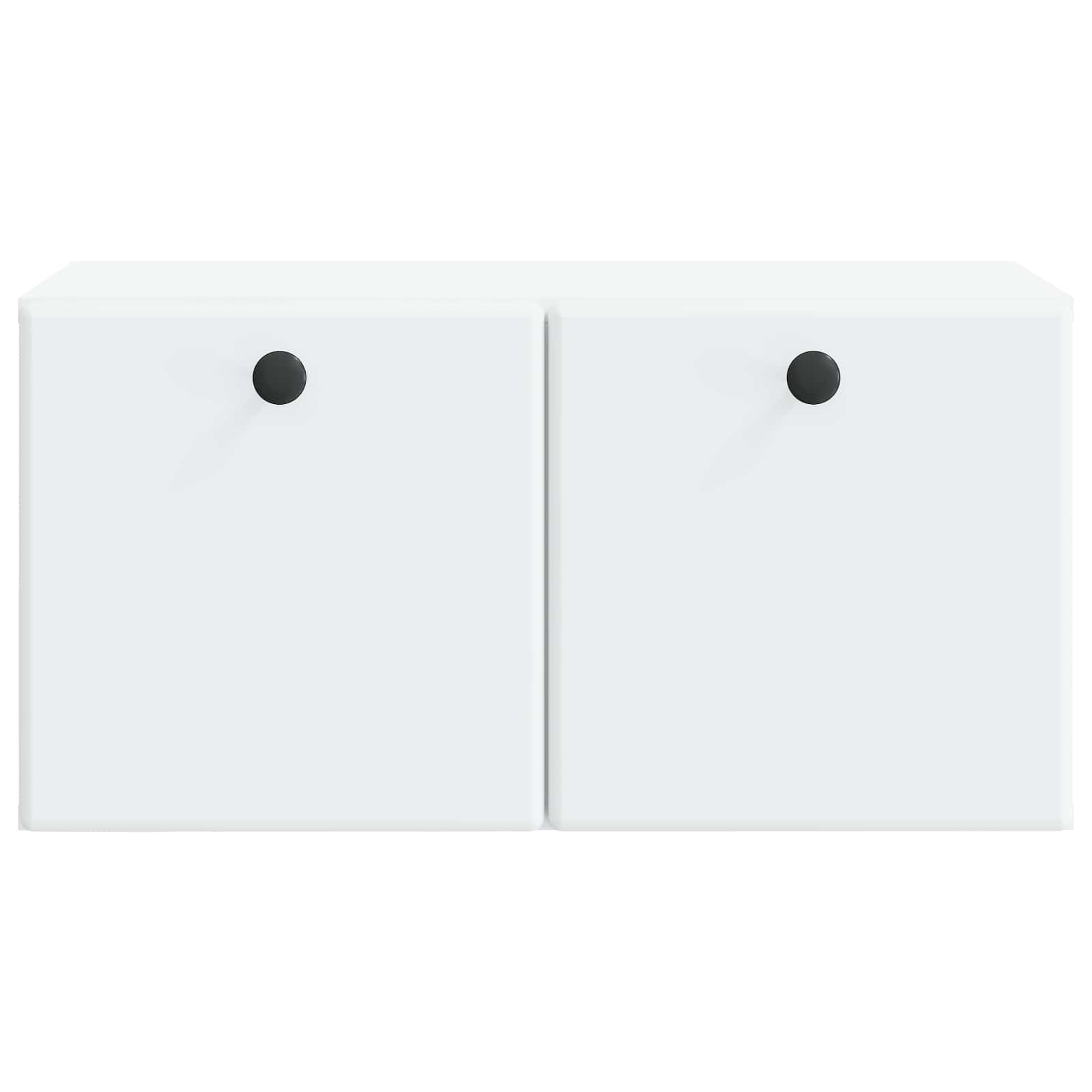Wall-Mounted TV Cabinet 59.5 x 31 x 30 cm White Engineered Wood