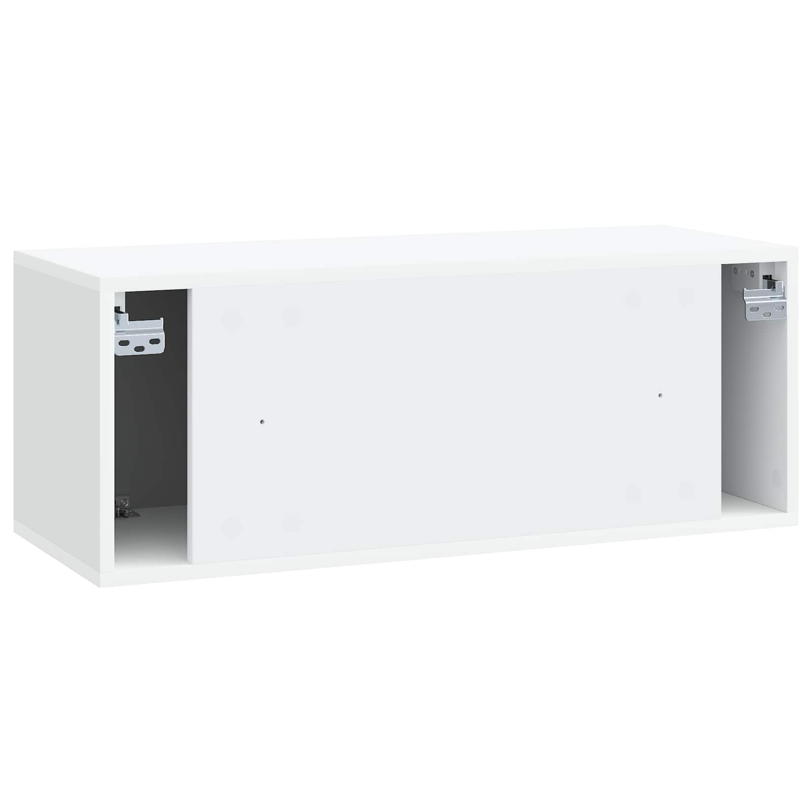 Wall-Mounted TV Cabinet 78.5 x 31 x 30 cm White Engineered Wood