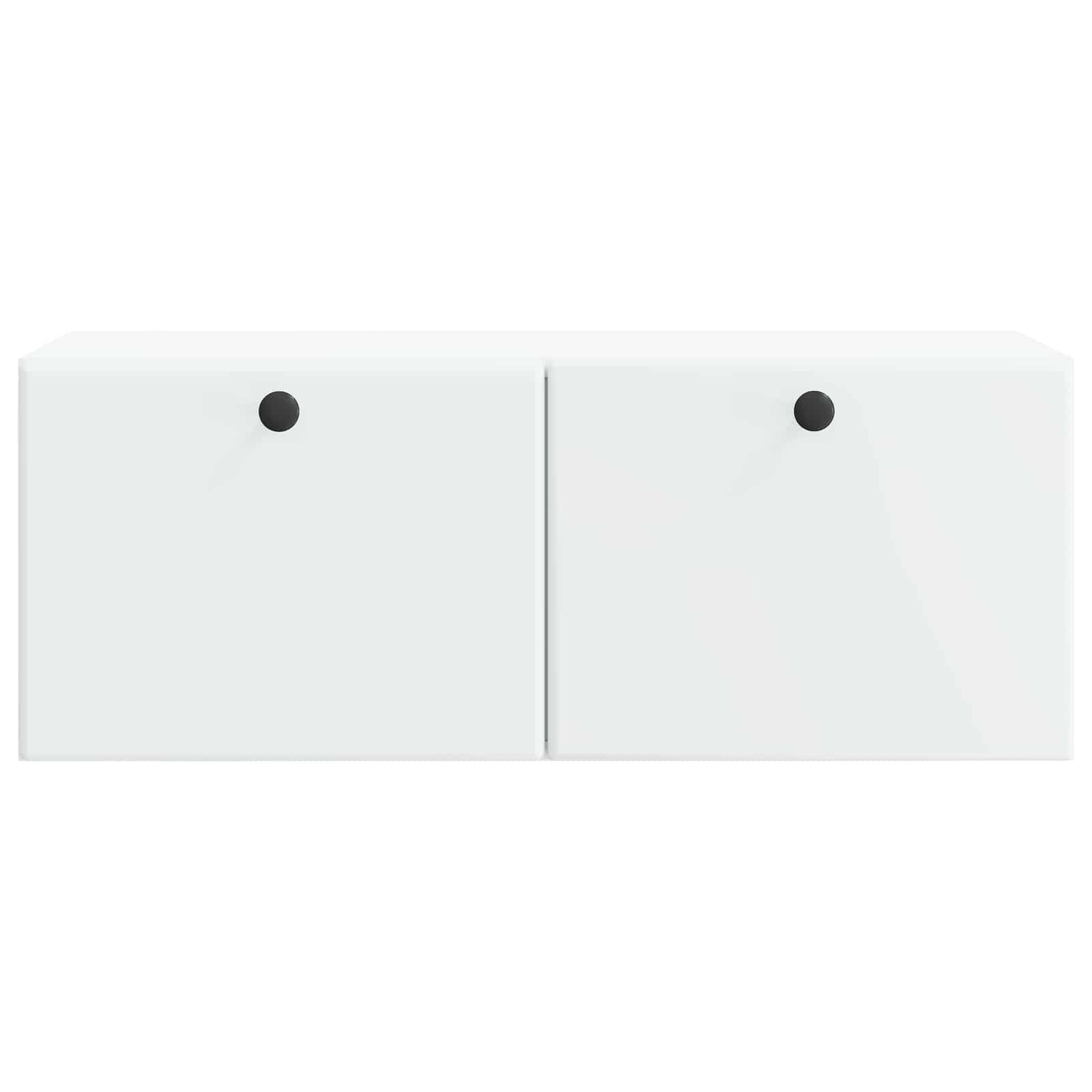 Wall-Mounted TV Cabinet 78.5 x 31 x 30 cm White Engineered Wood