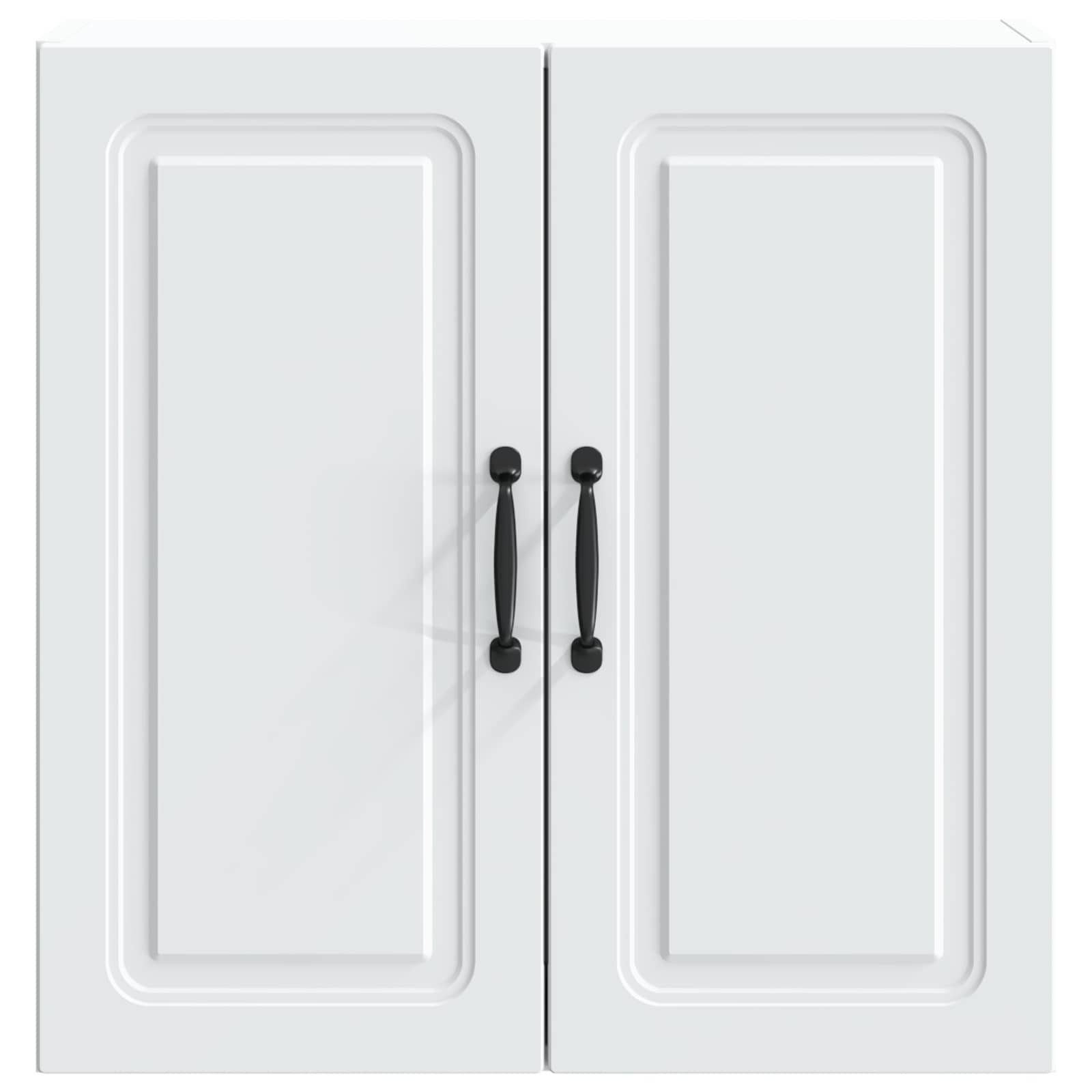 Wall-Mounted Cabinet White 59 x 31 x 60 cm Engineered Wood