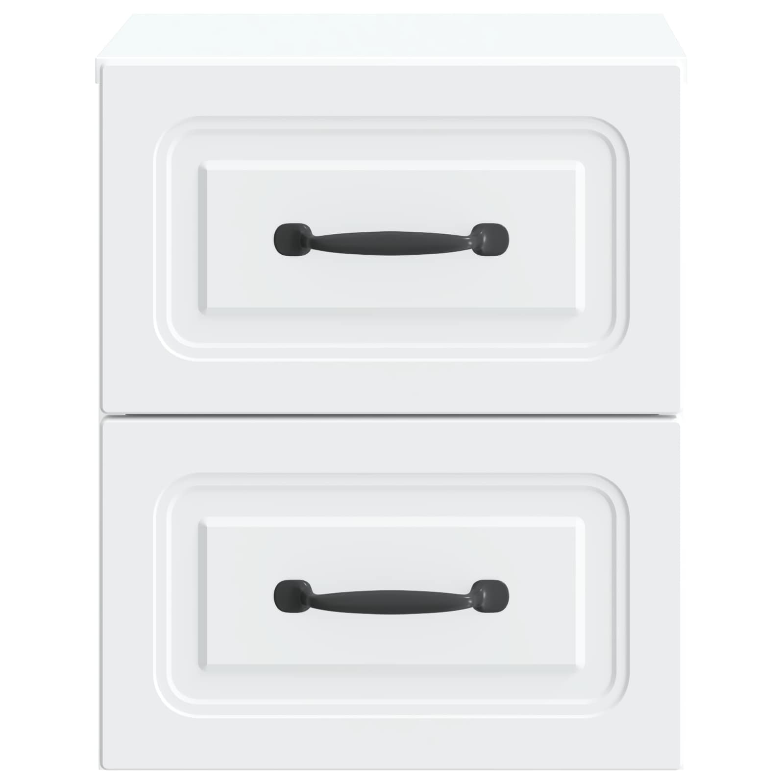 Wall-Mounted Bedside Cabinet White 34.5 x 33 x 40 cm