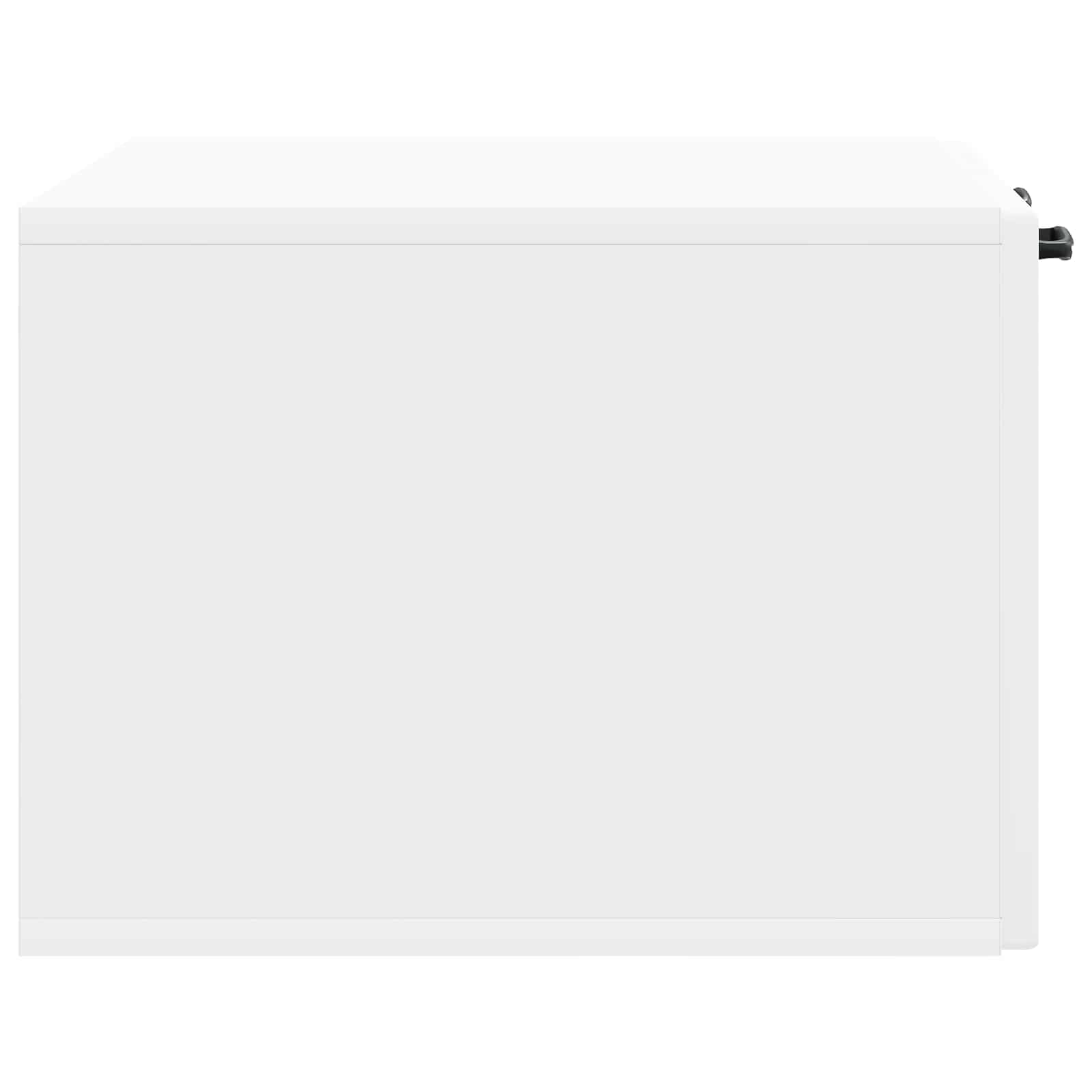 Wall-Mounted TV Cabinet White 59.5 x 41 x 30 cm Engineered Wood