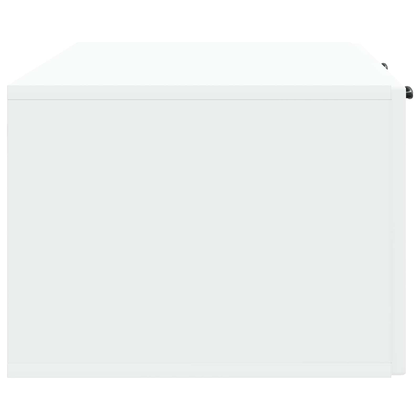 Wall-Mounted TV Cabinet White 98 x 41 x 30 cm Engineered Wood