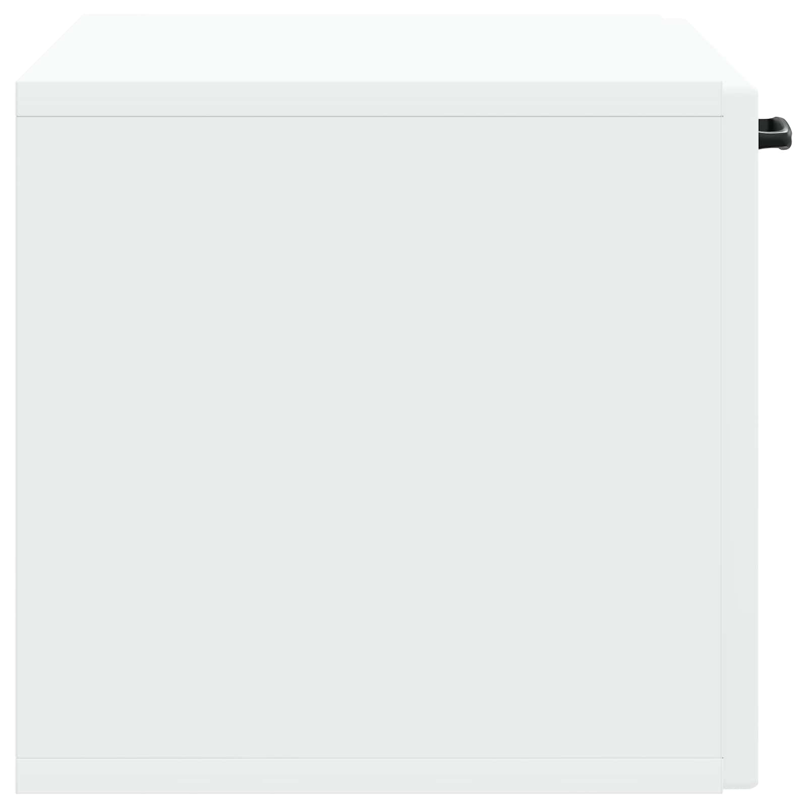 Wall-Mounted TV Cabinet White 59.5 x 31 x 30 cm Engineered Wood