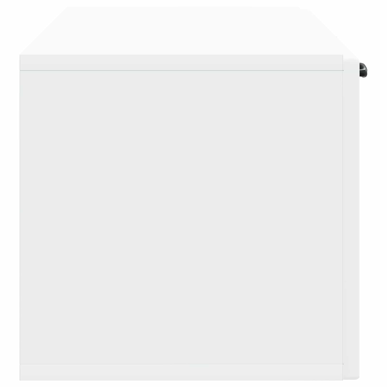 Wall-Mounted TV Cabinet White 98 x 31 x 30 cm Engineered Wood