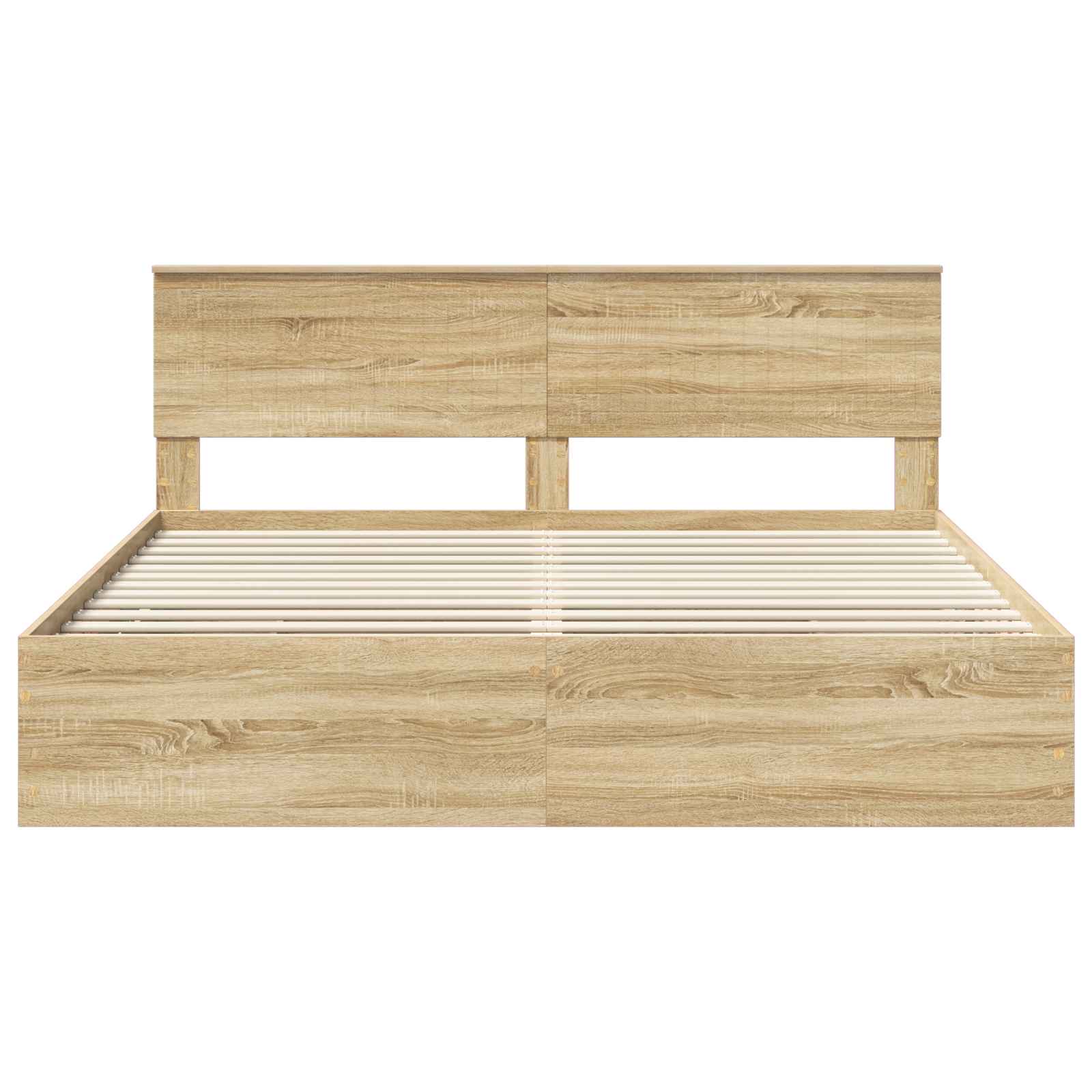 Bed Frame with Drawer Sonoma Oak 180 x 200 cm Engineered Wood