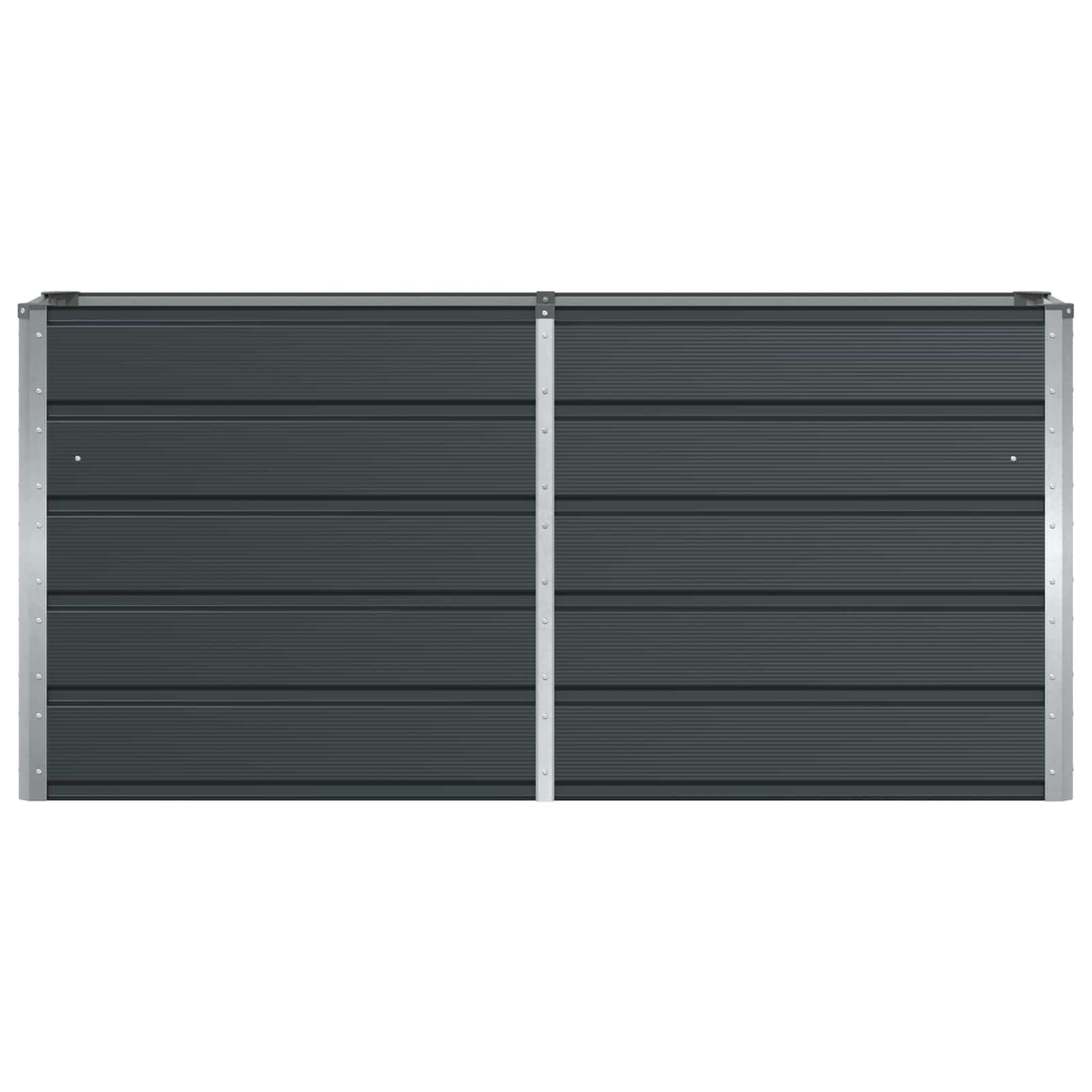 Planter Anthracite 160 x 40 x 75 cm Steel