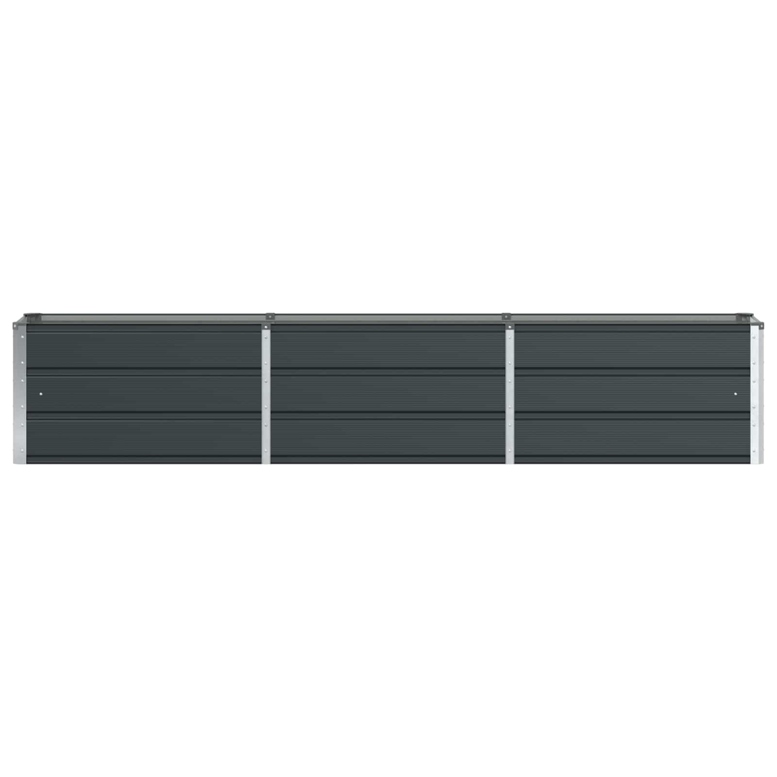 Planter Anthracite 240 x 40 x 45 cm Steel