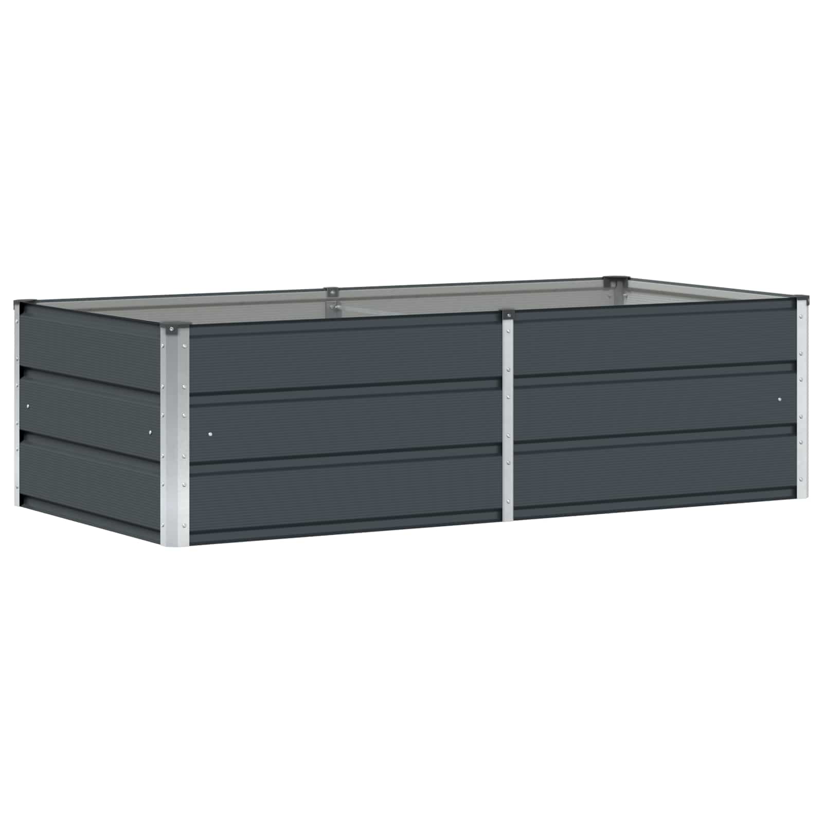 Planter Anthracite 160 x 80 x 45 cm Steel