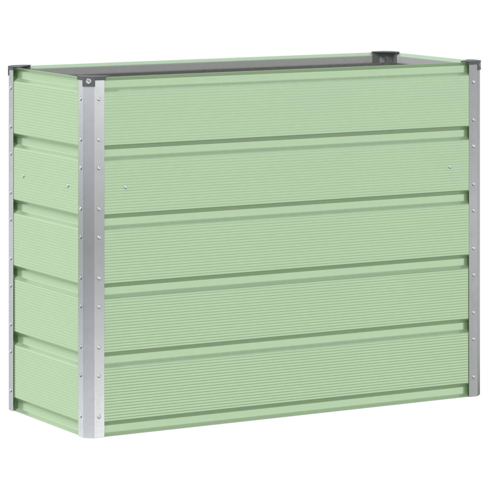 Planter Green 100 x 40 x 75 cm Steel